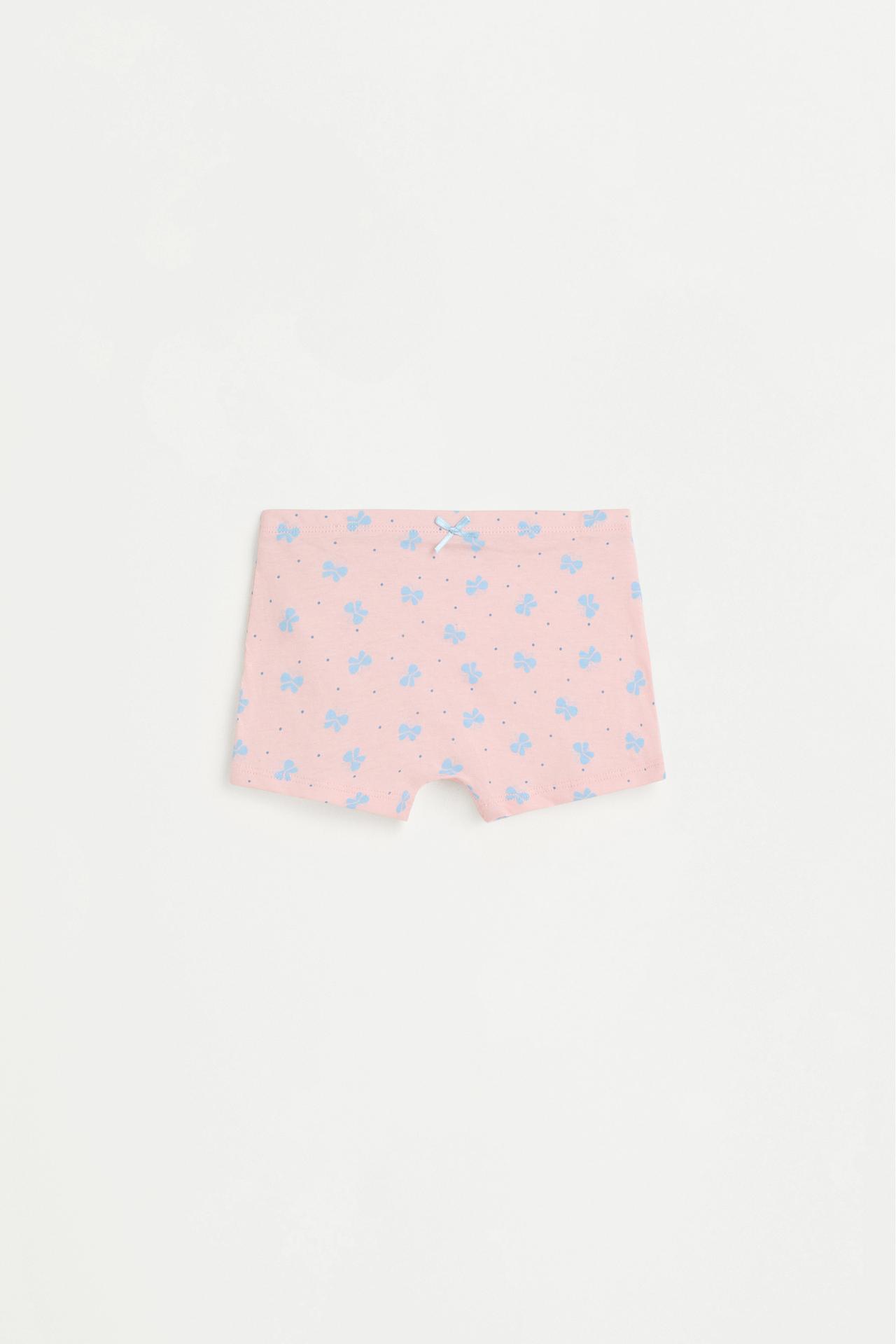 5-pack of printed boxer briefs — CORAL PINK