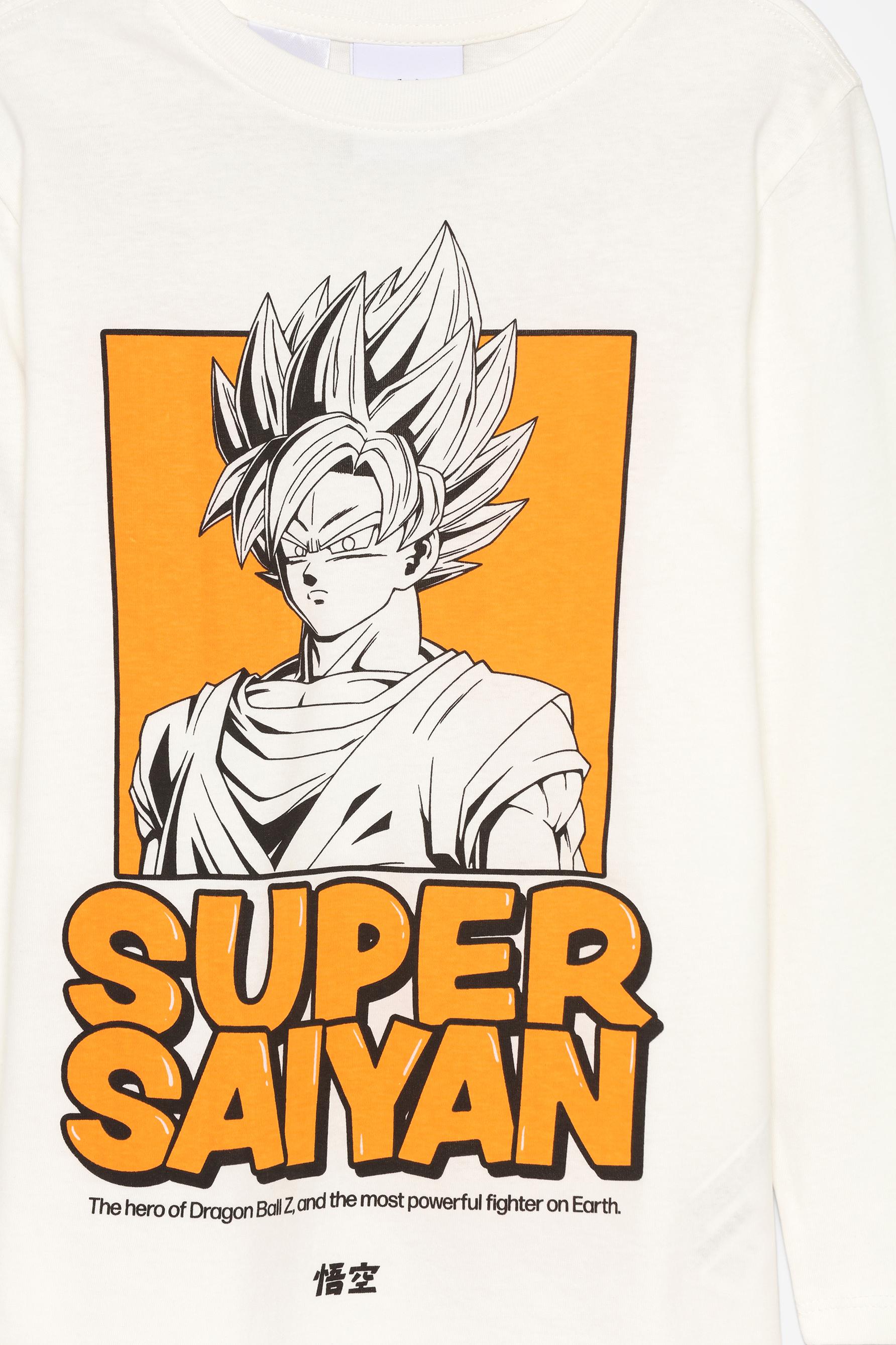 Goku Super Saiyan Dragon Ball Bird Studio t shirt K sa Kollu T shirt T shirt G Y M Kad n Lefties Turkey