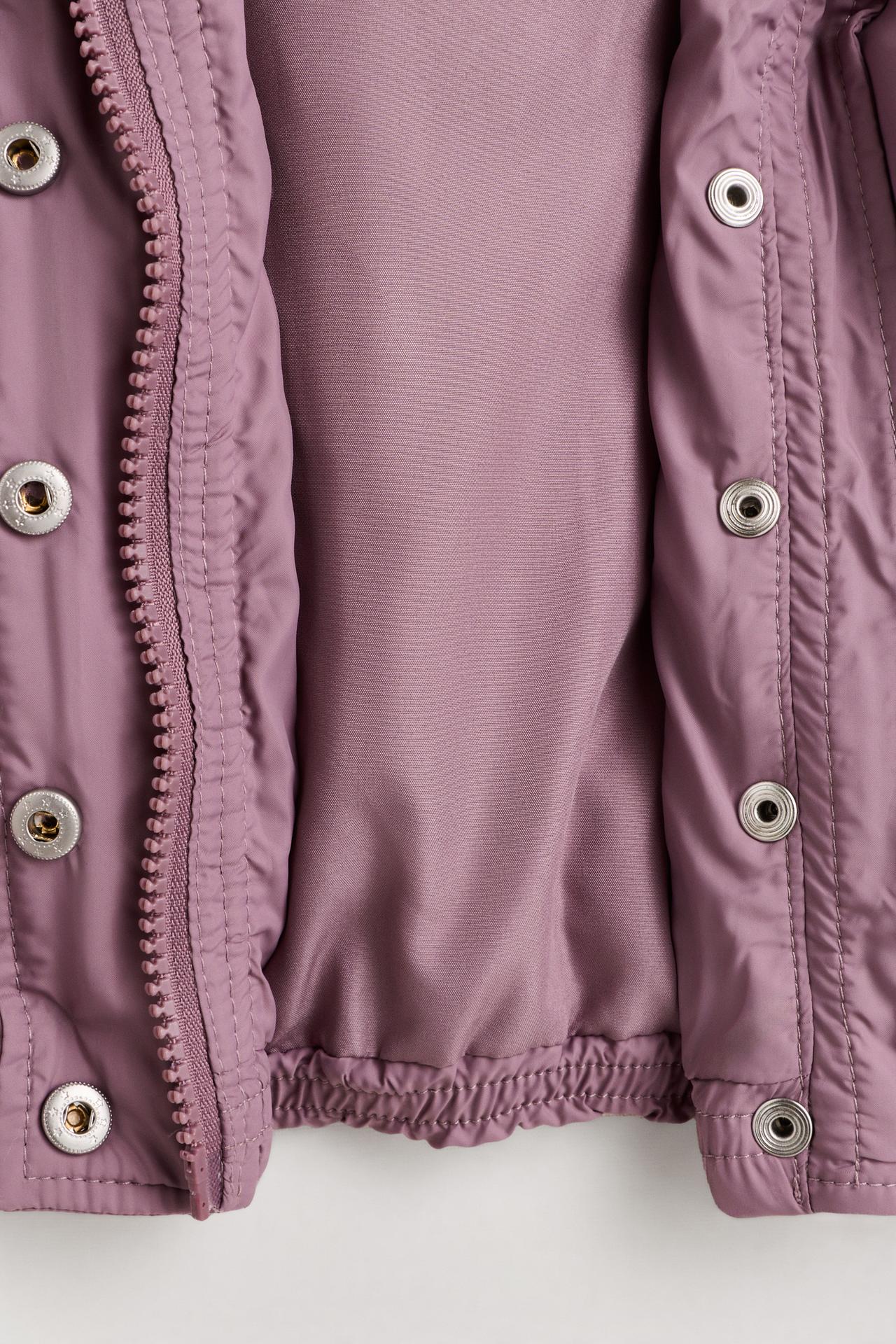 Quilted jacket — MAUVE