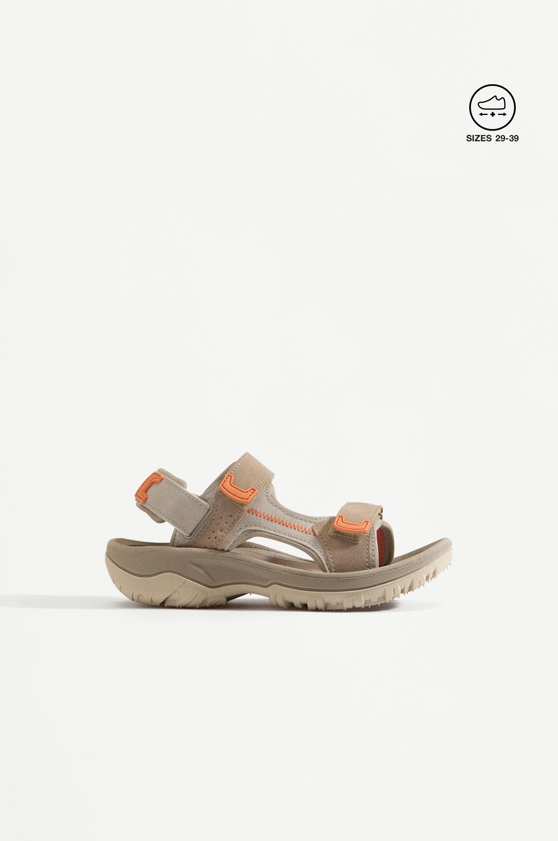 Boy's adventure sandals — EARTH BROWN