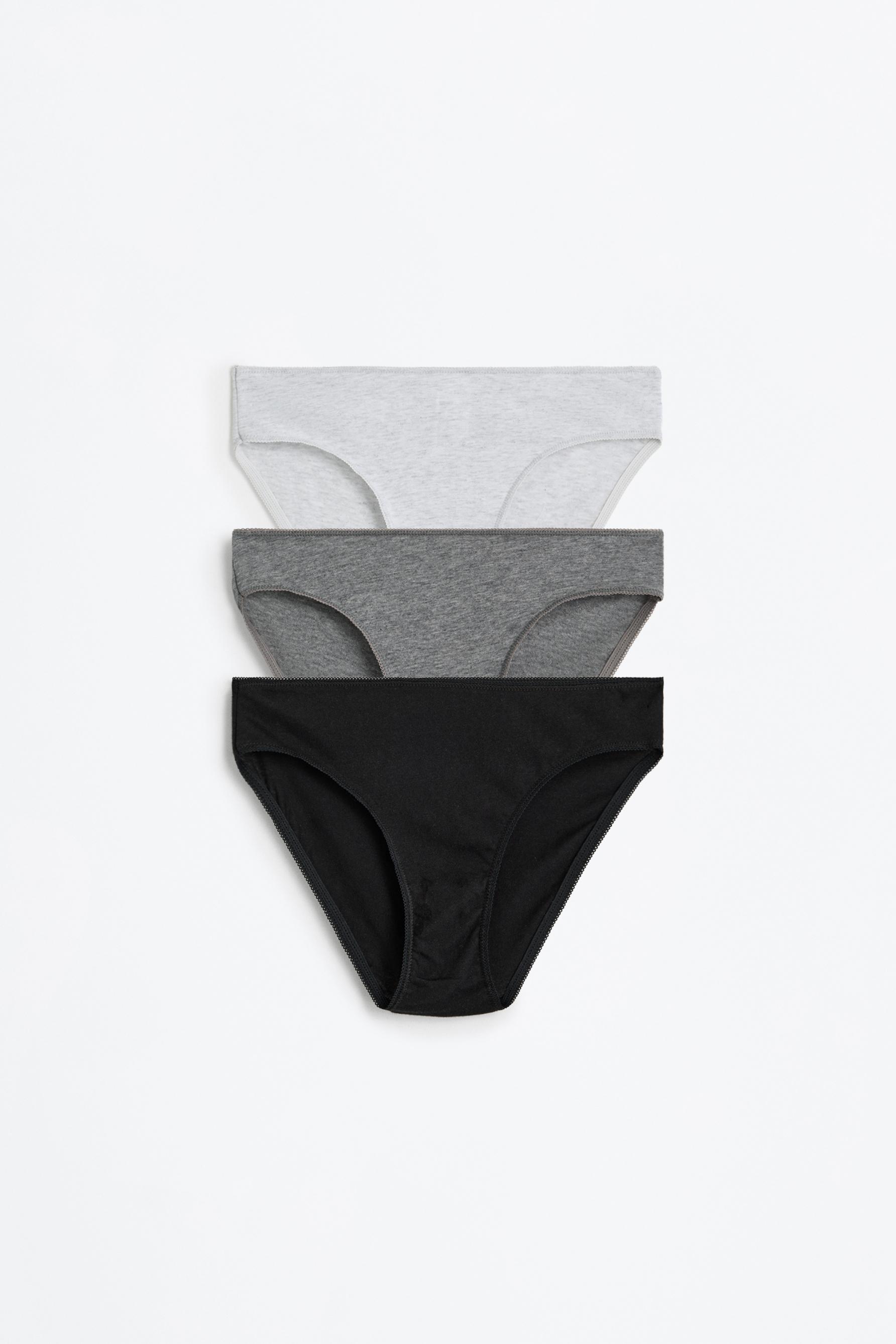 3-Pack of classic cotton briefs — VARIOUS