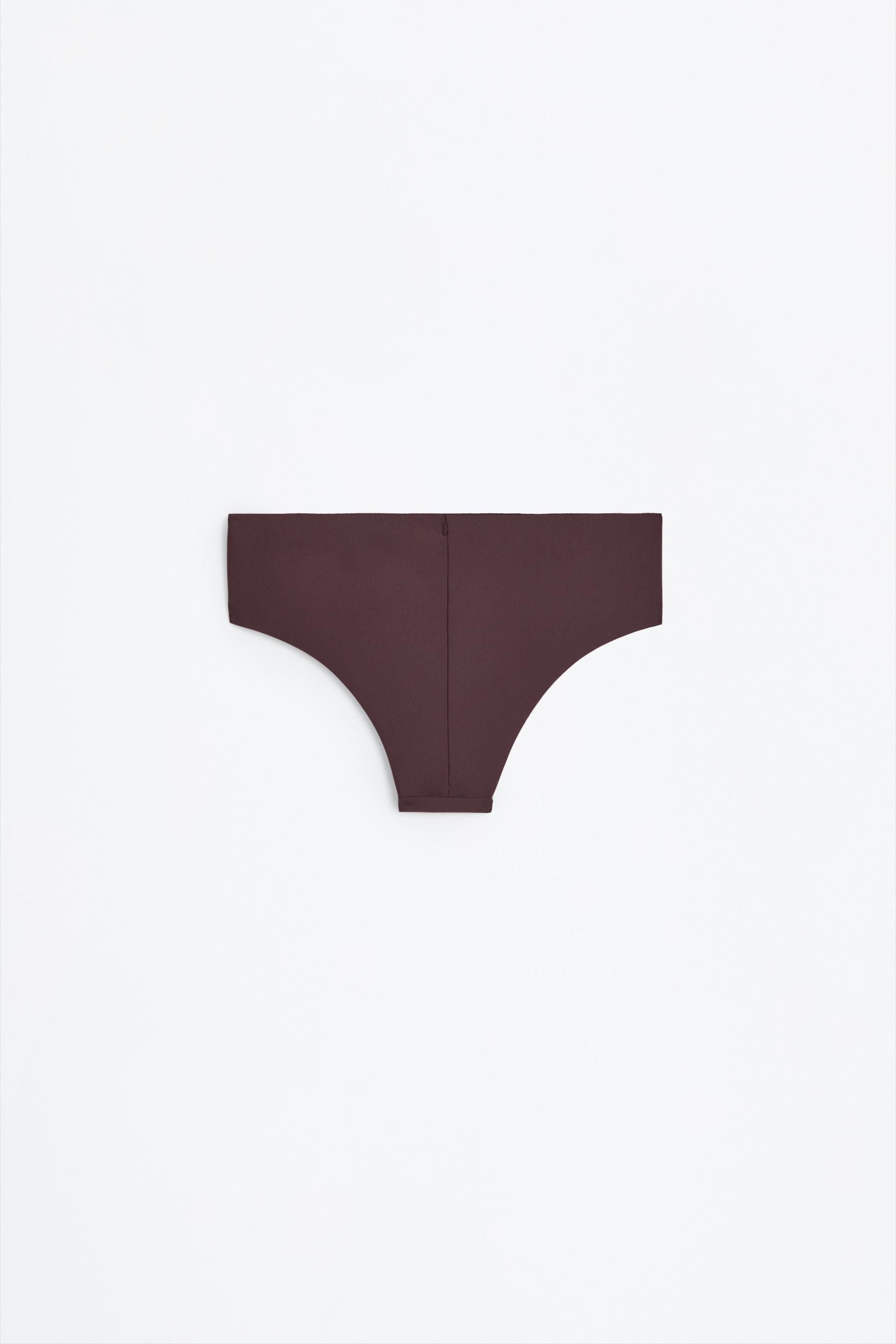 3-Pack of microfibre hipster briefs — DARK BROWN
