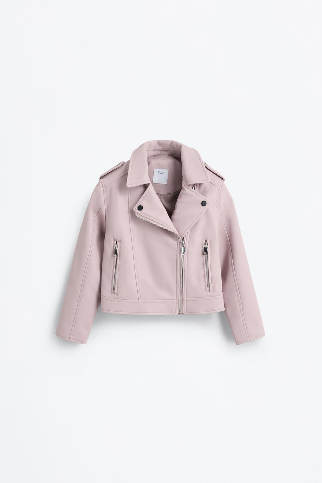 Faux leather jacket