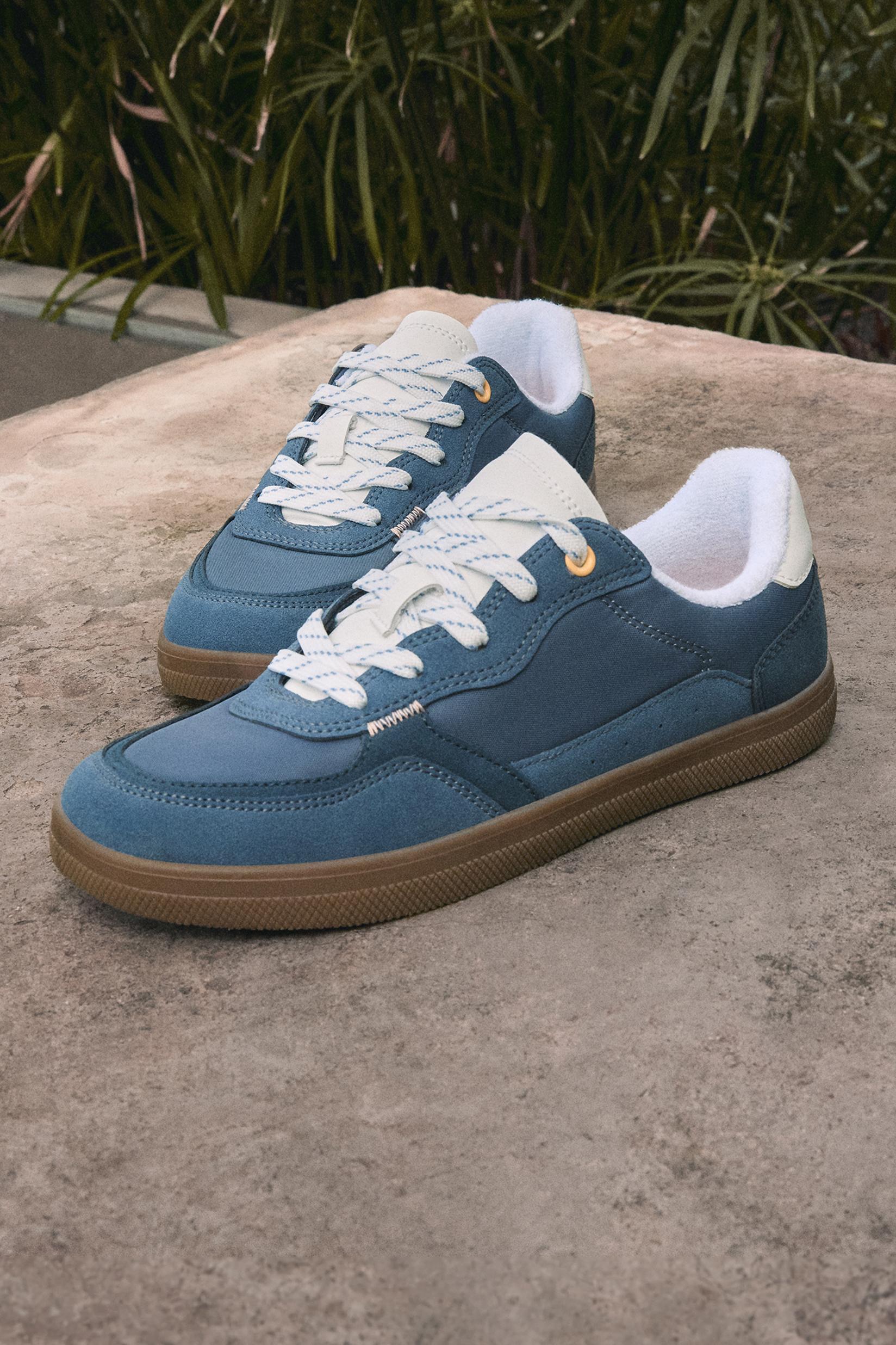 Combined slipper — BLUE