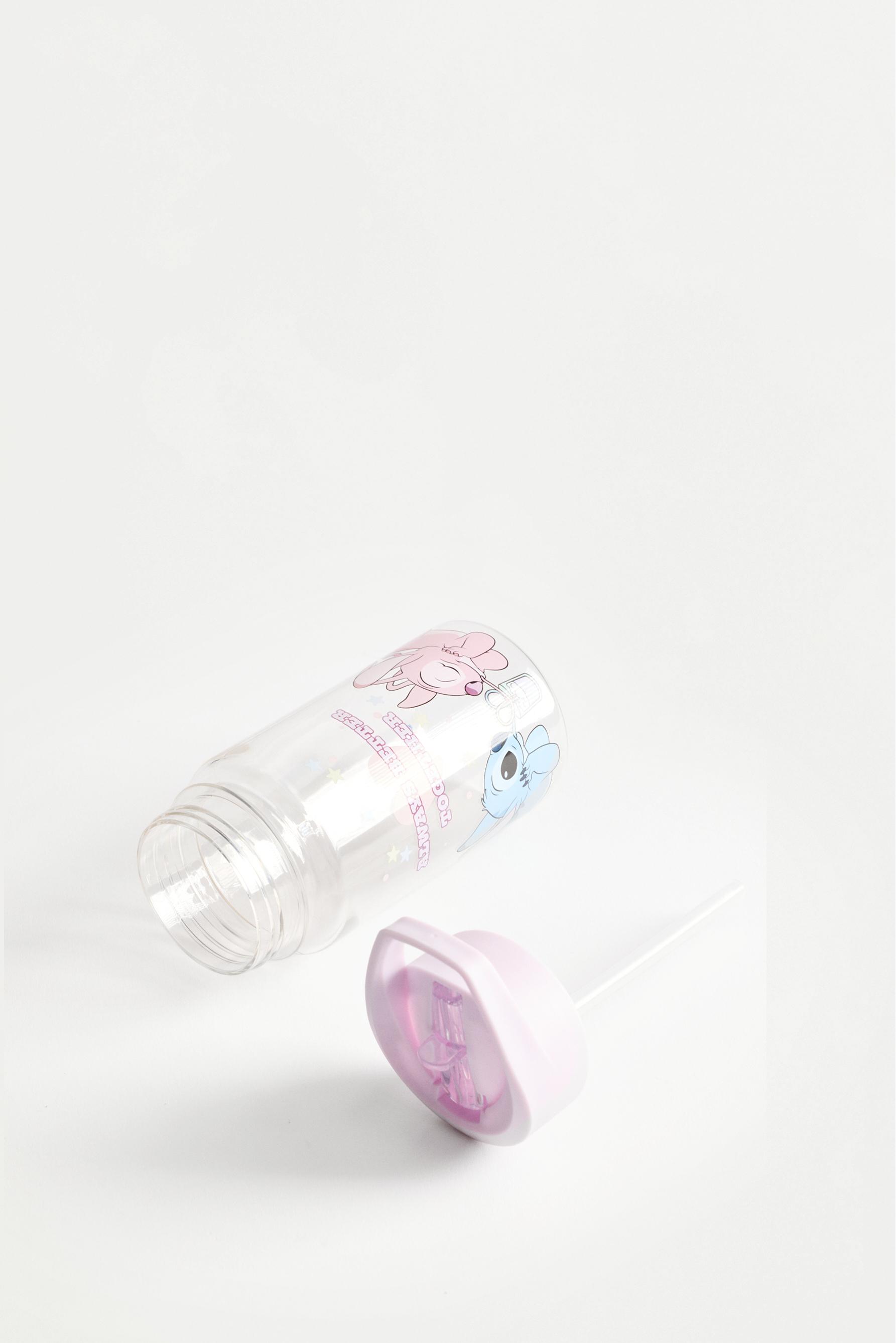 Stitch and Angel ©Disney 250 ml floral bottle — LILAC