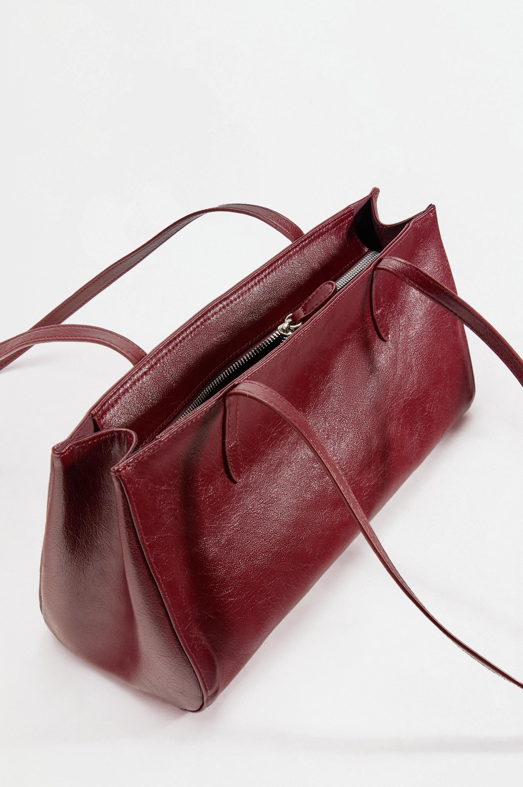 Shoulder bag — BURGUNDY