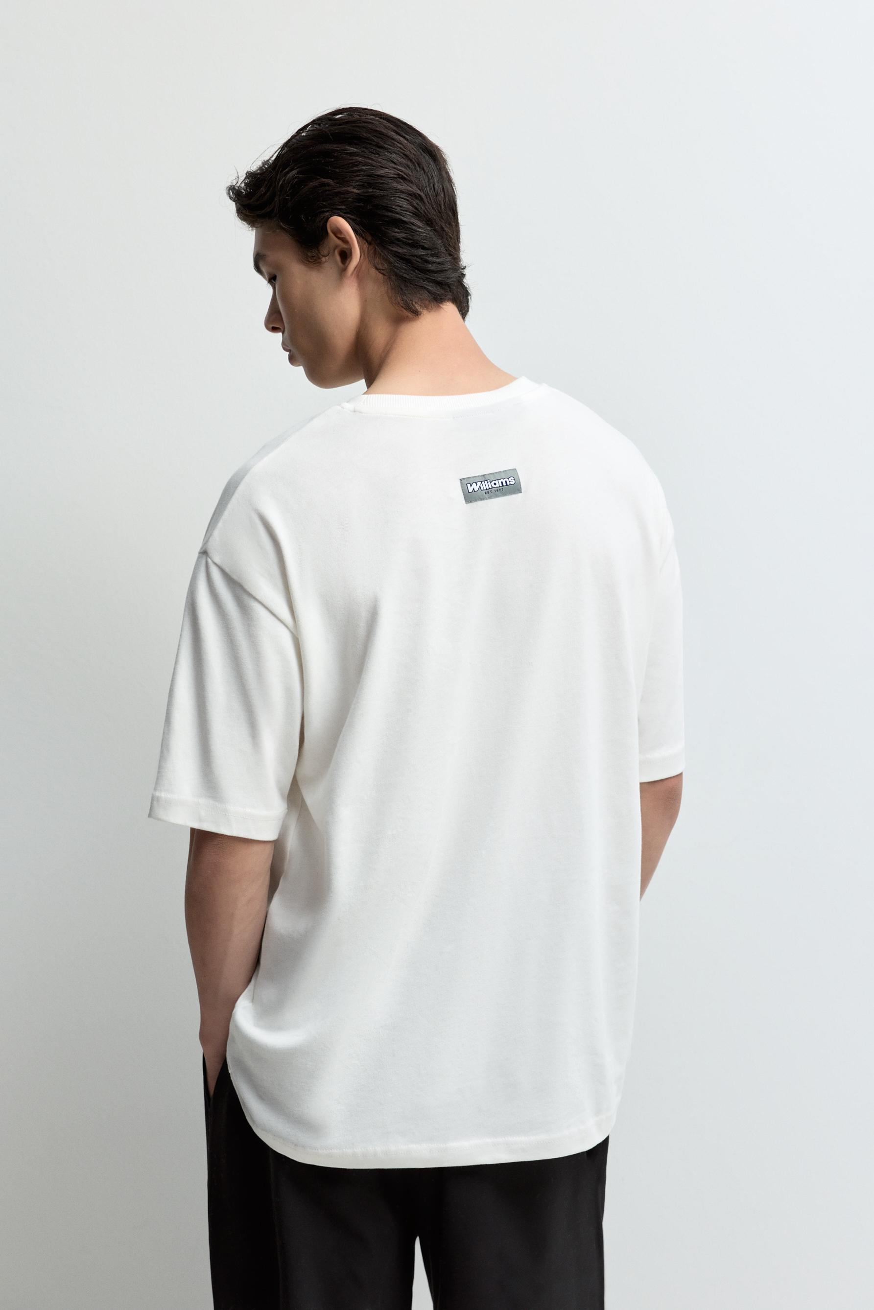 ©2026 Williams print T-shirt — OFF WHITE