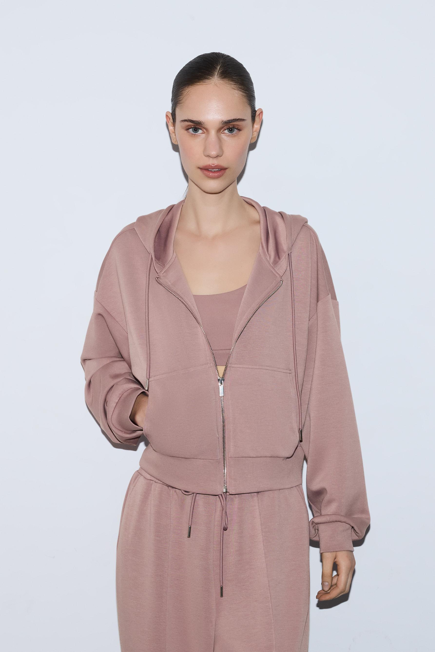 Sudadera felpa fluida