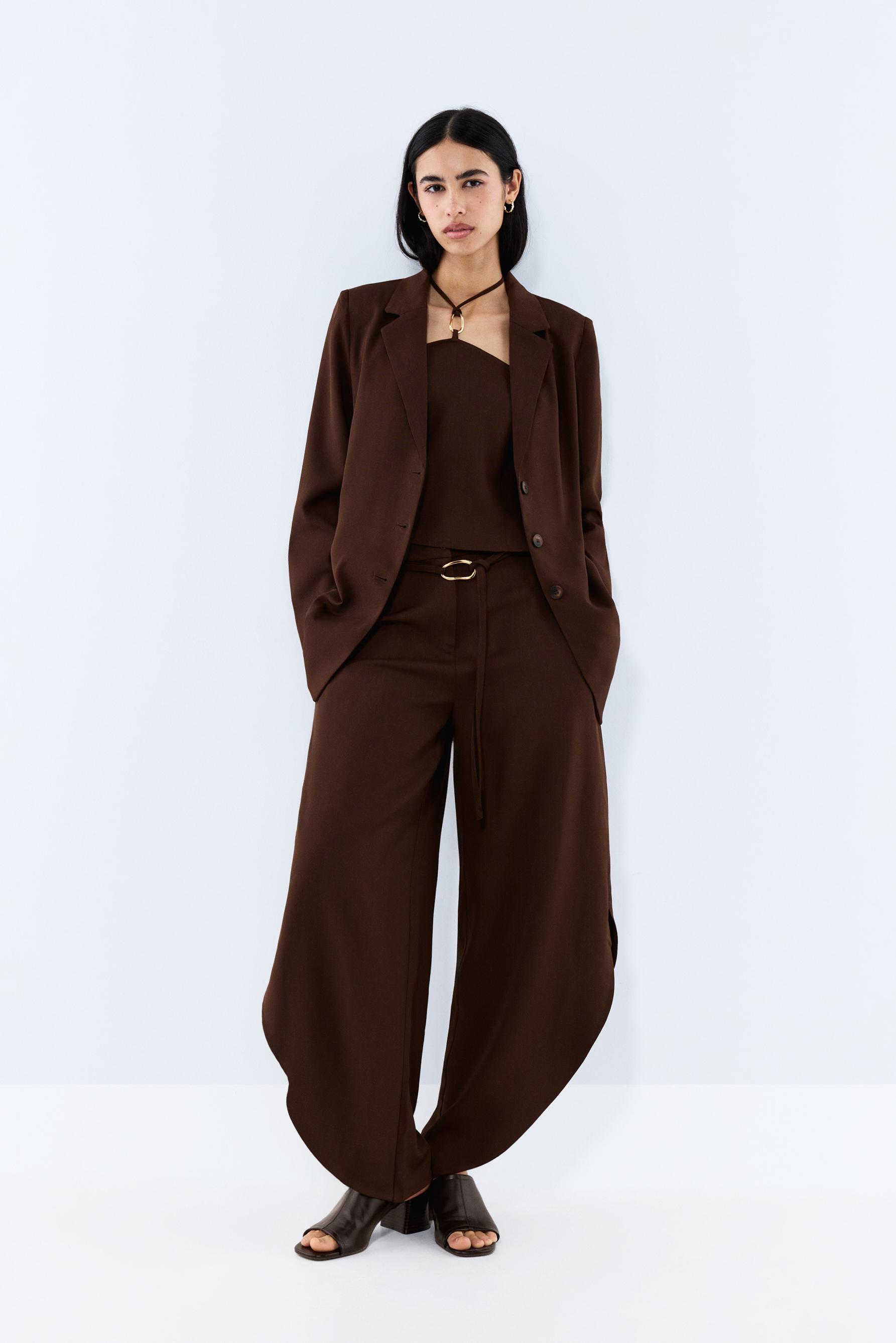 Blazer anilla dorada