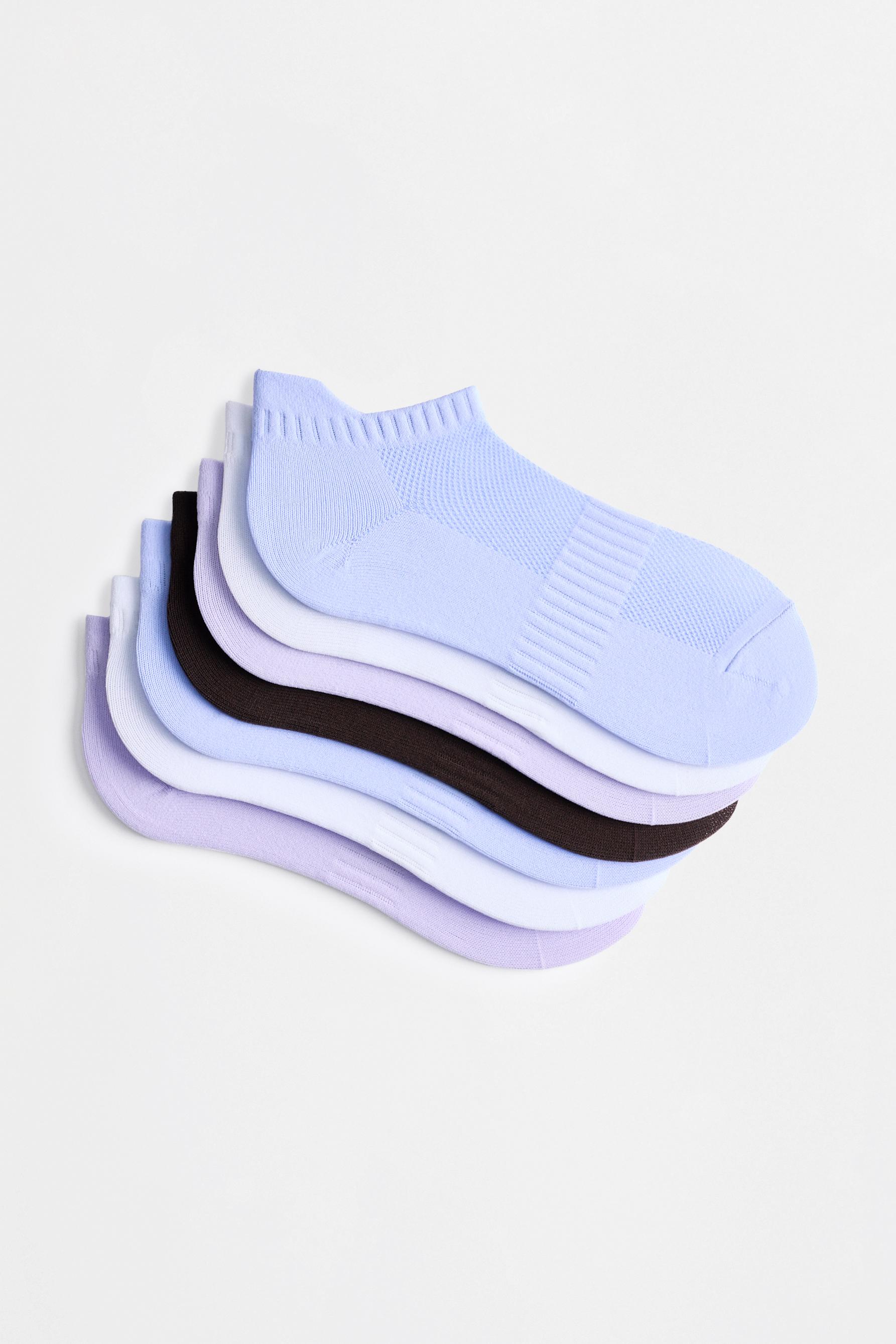 Ankle socks (7-pack) — LILAC