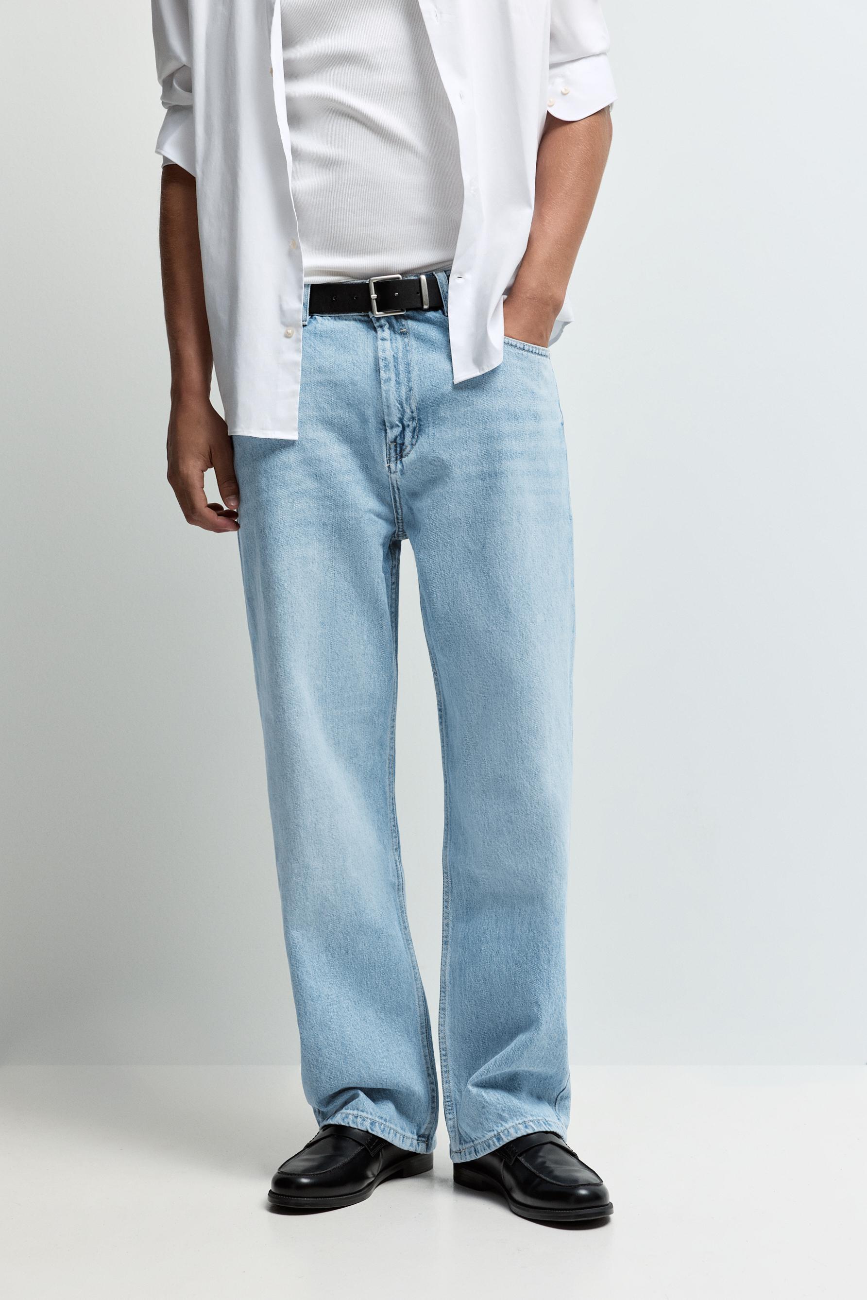 Baggy jeans — SKY BLUE