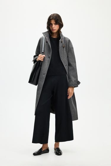 Knit culottes — BLACK 1