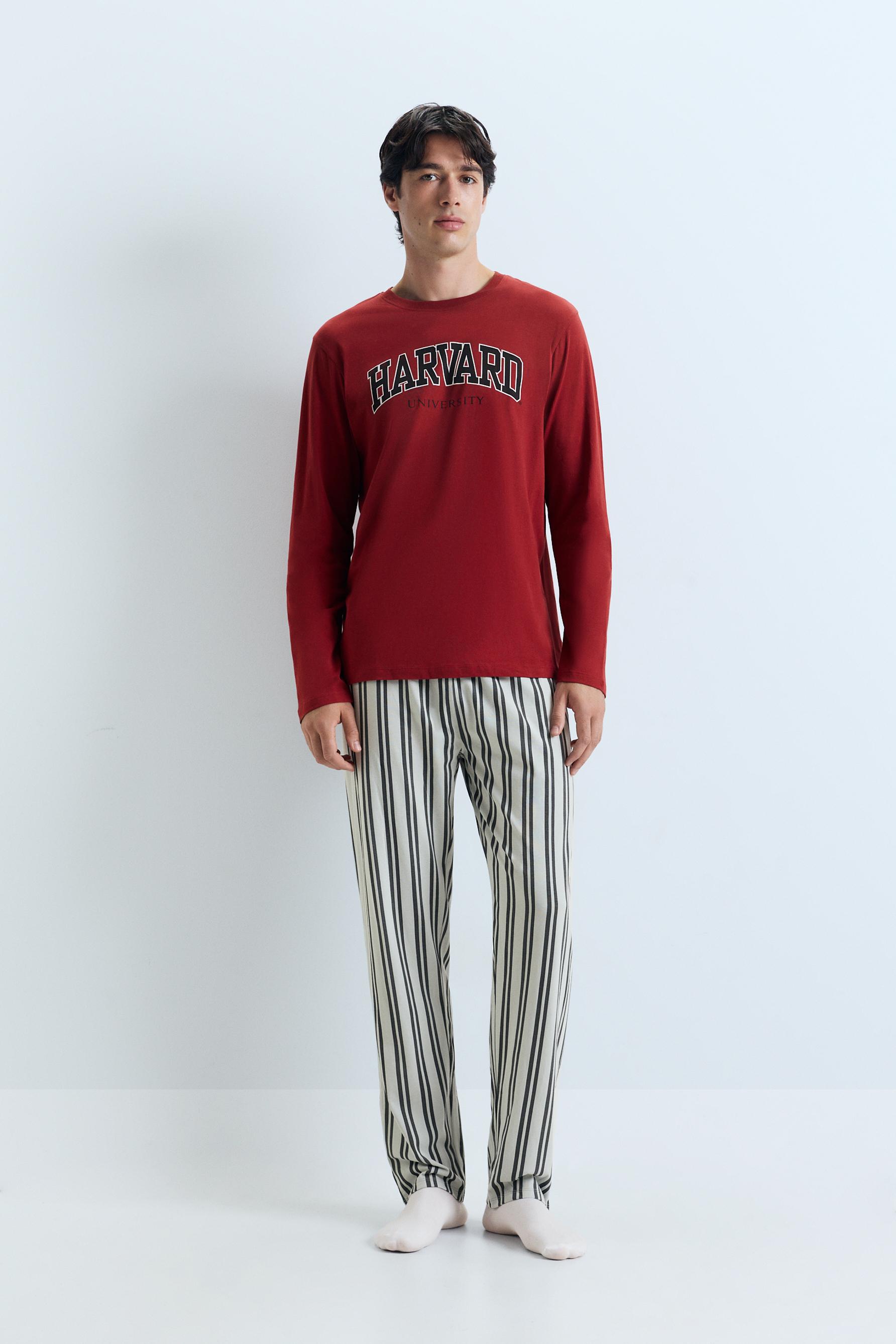 Pijama largo Harvard University
