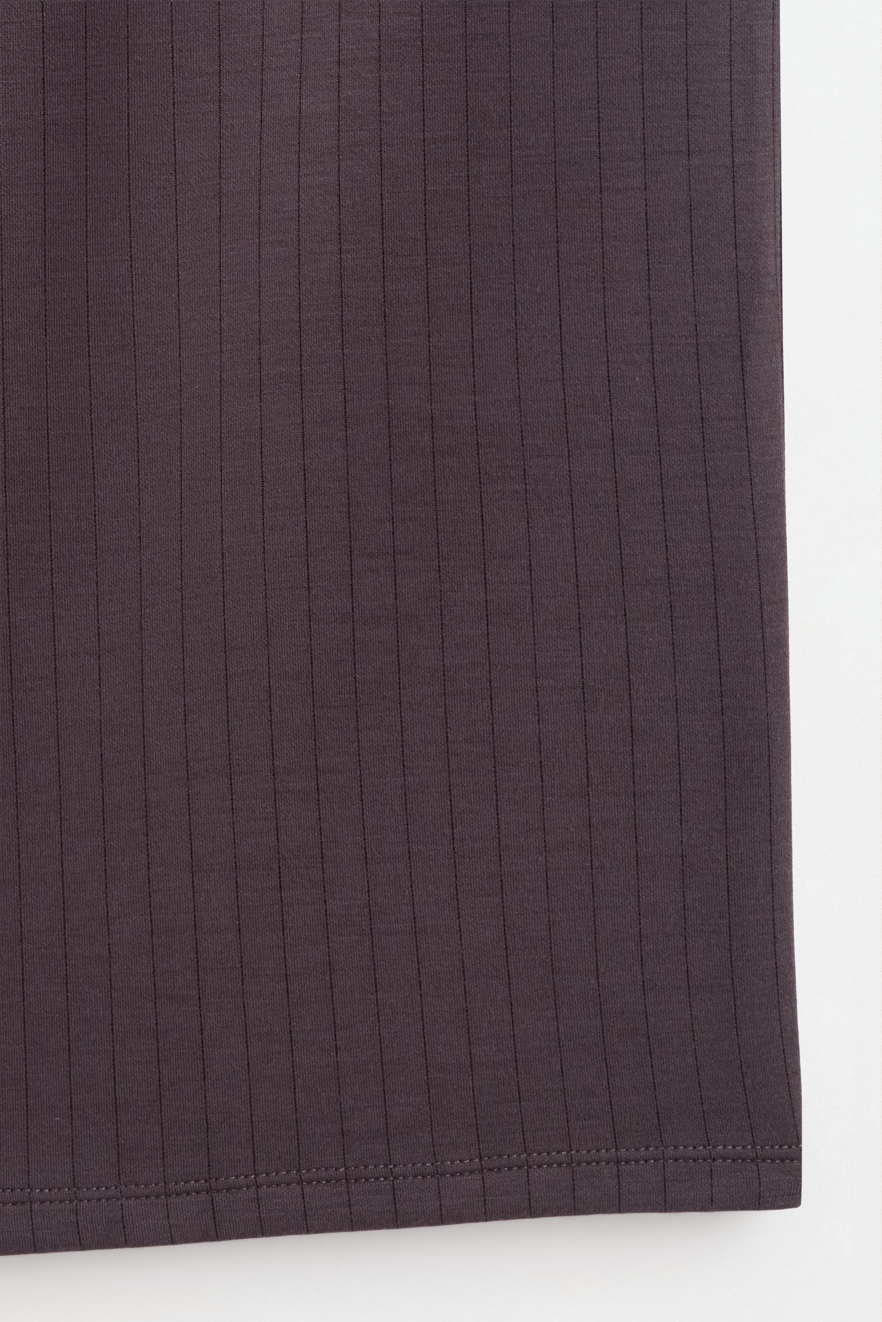 Ribbed straight-leg trousers — LEAD