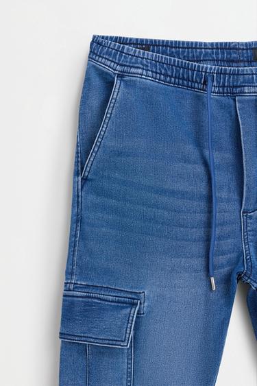 Cargo jogger jeans — BLUE 7