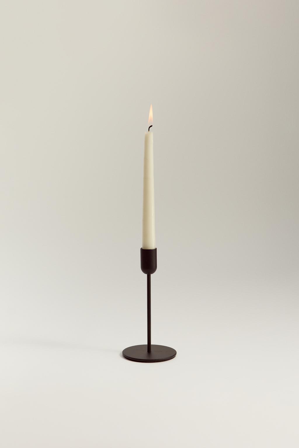 Metal candle holder 6.3" – Lefties – صورة المنتج