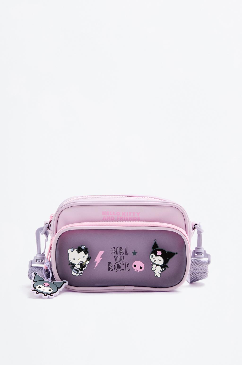 Kuromi Hello Kitty ©SANRIO soinean gurutzatzeko poltsa