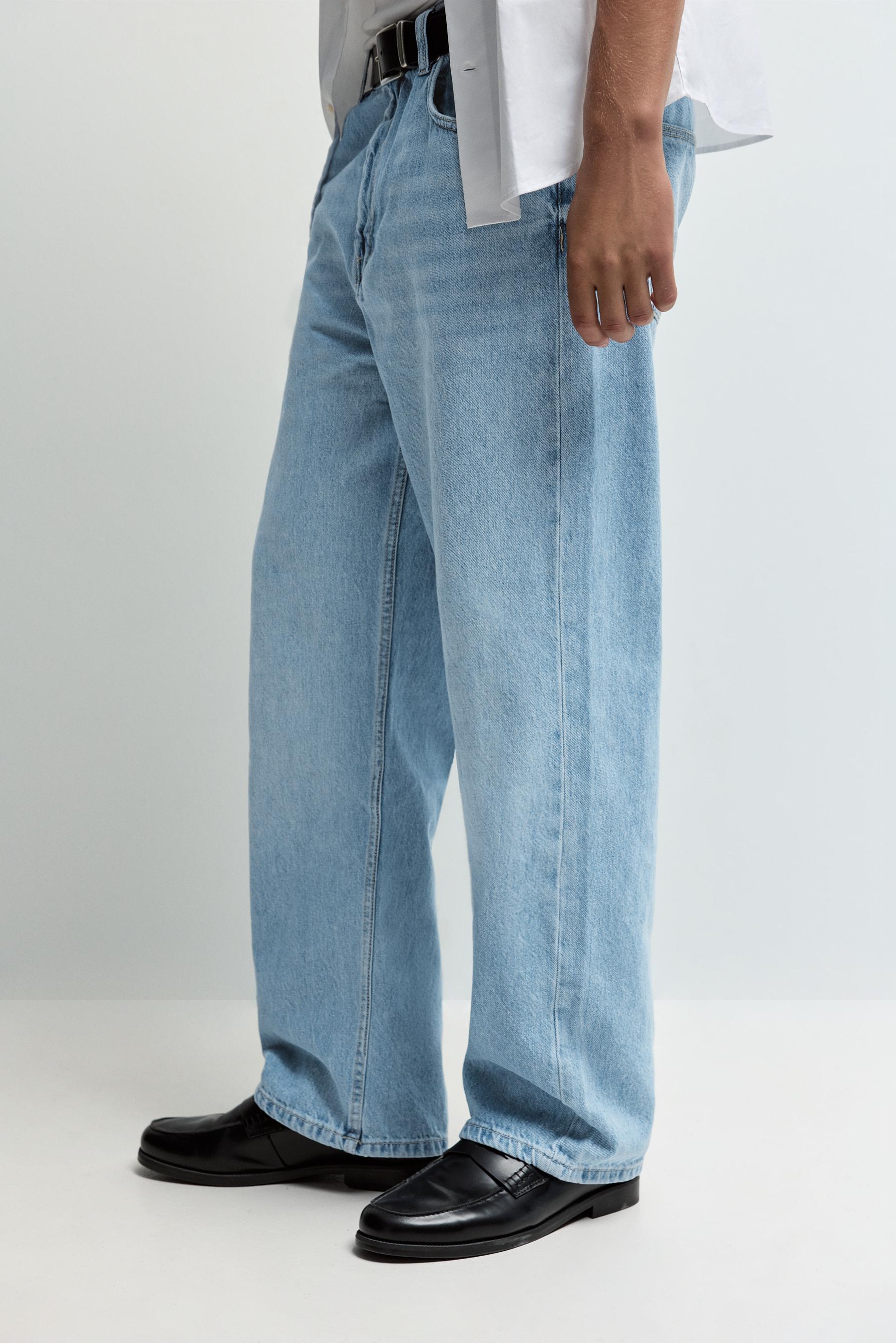Baggy jeans — SKY BLUE