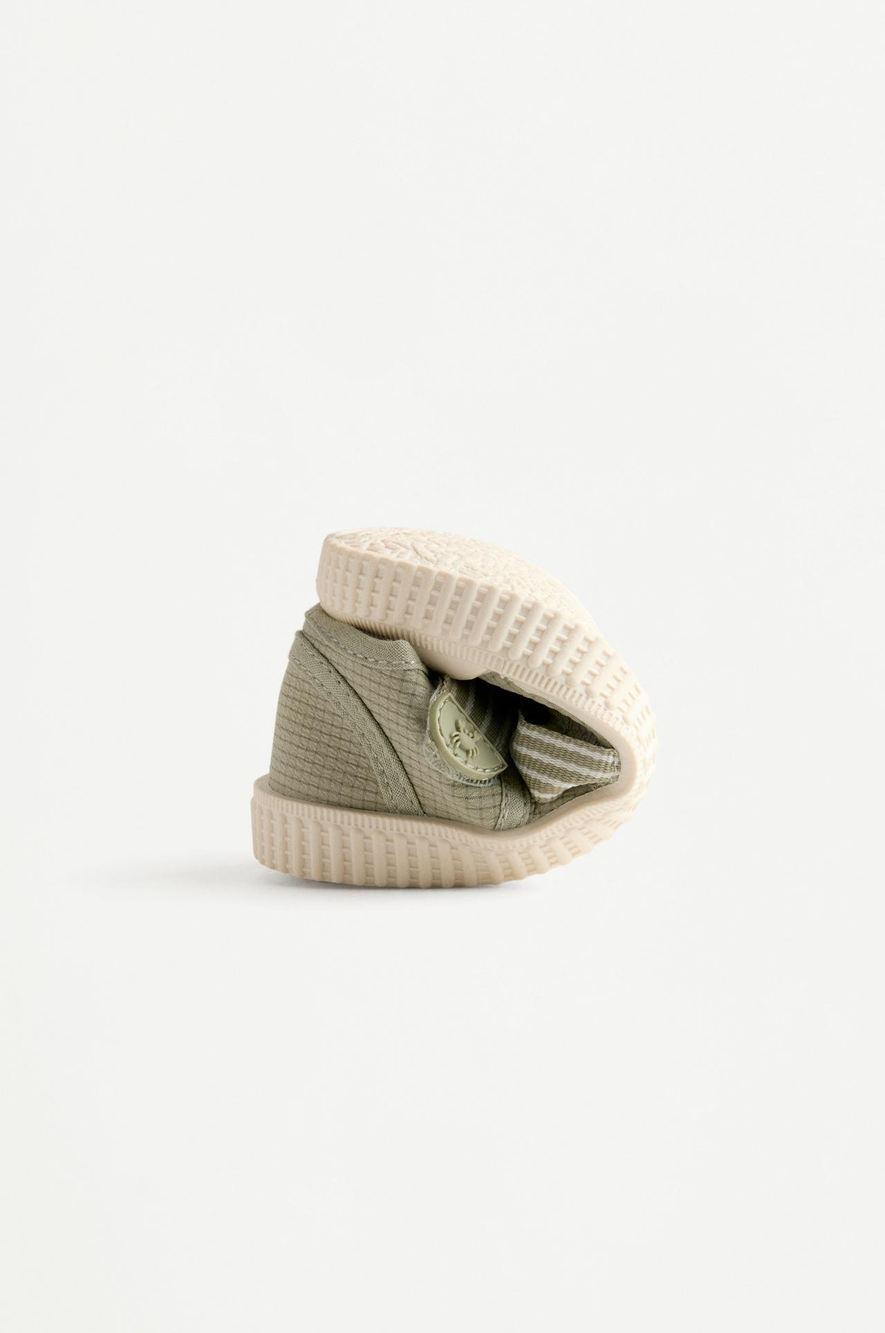BAREFOOT FABRIC SNEAKER — GREEN