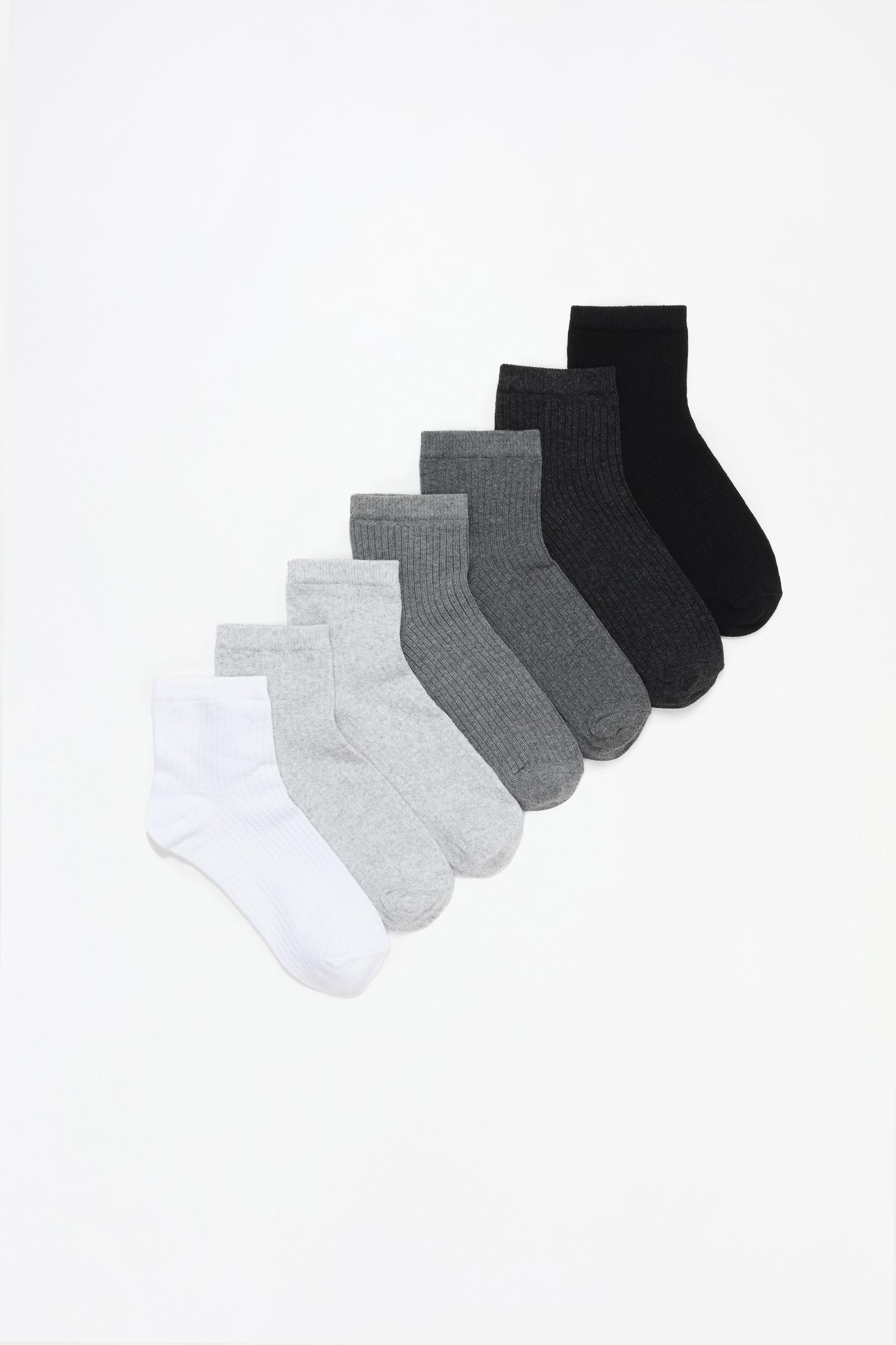 Pack 7 calcetines cortos
