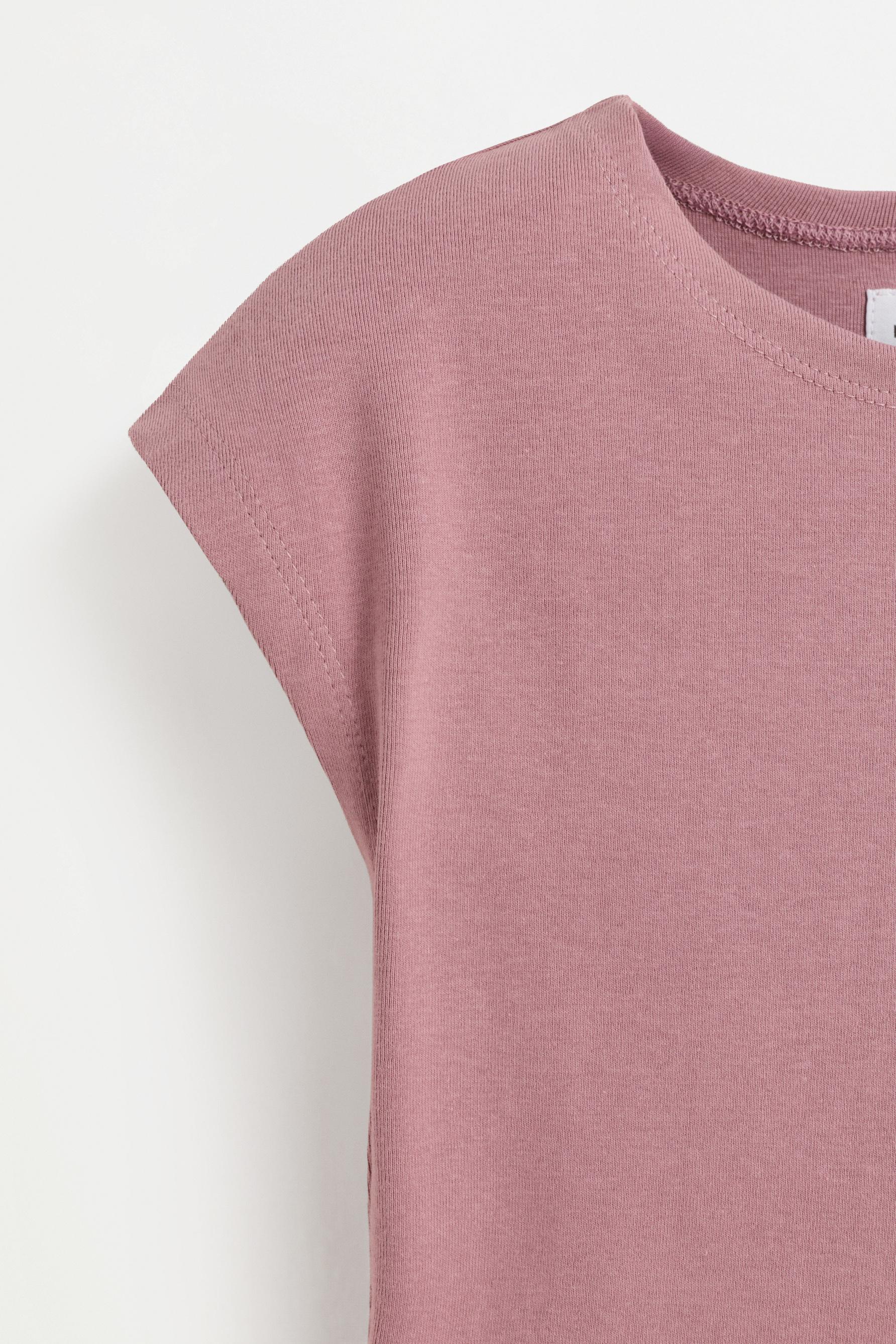 Short sleeve T-shirt — FADED PINK