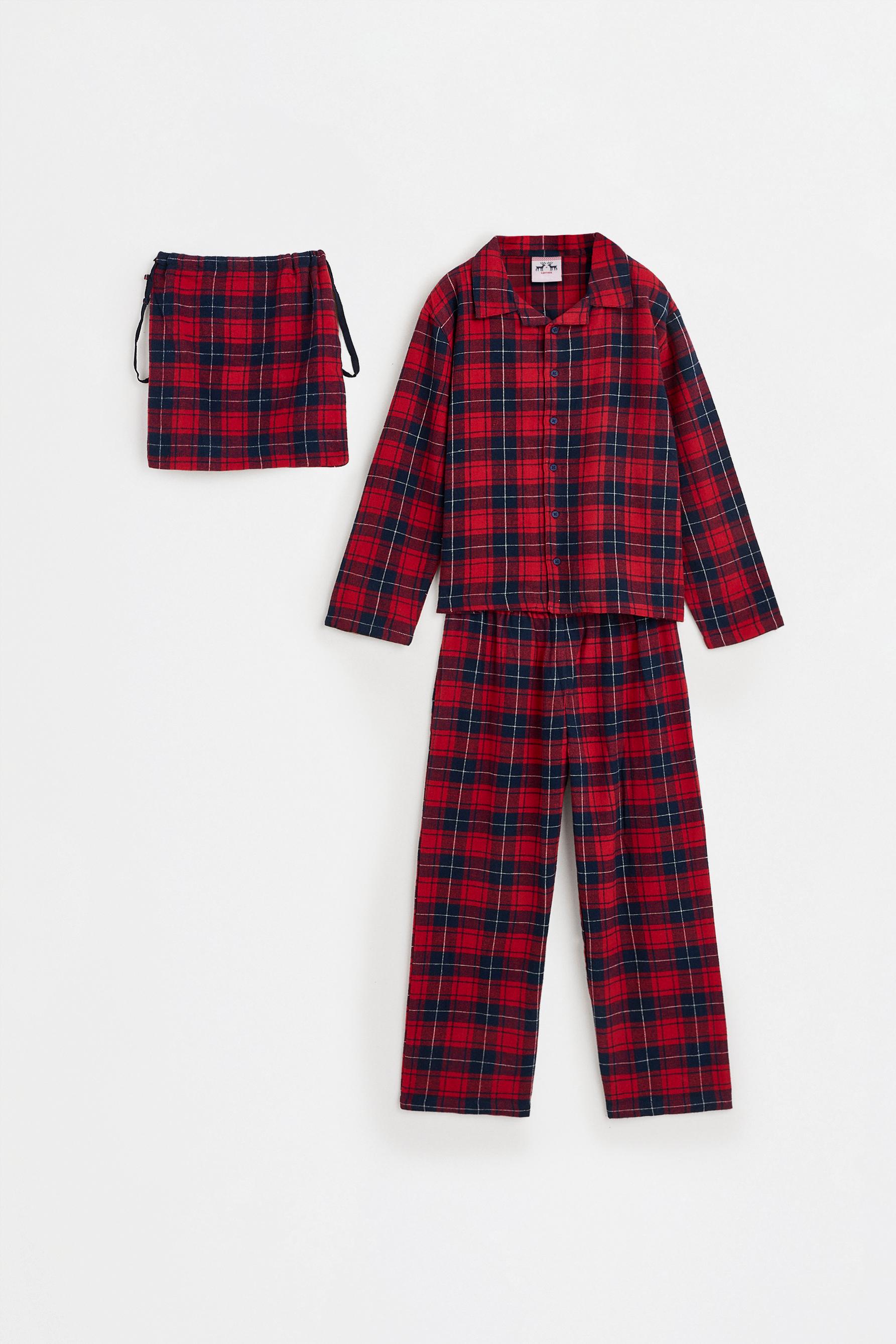 Niños | Pijama camisero cuadros