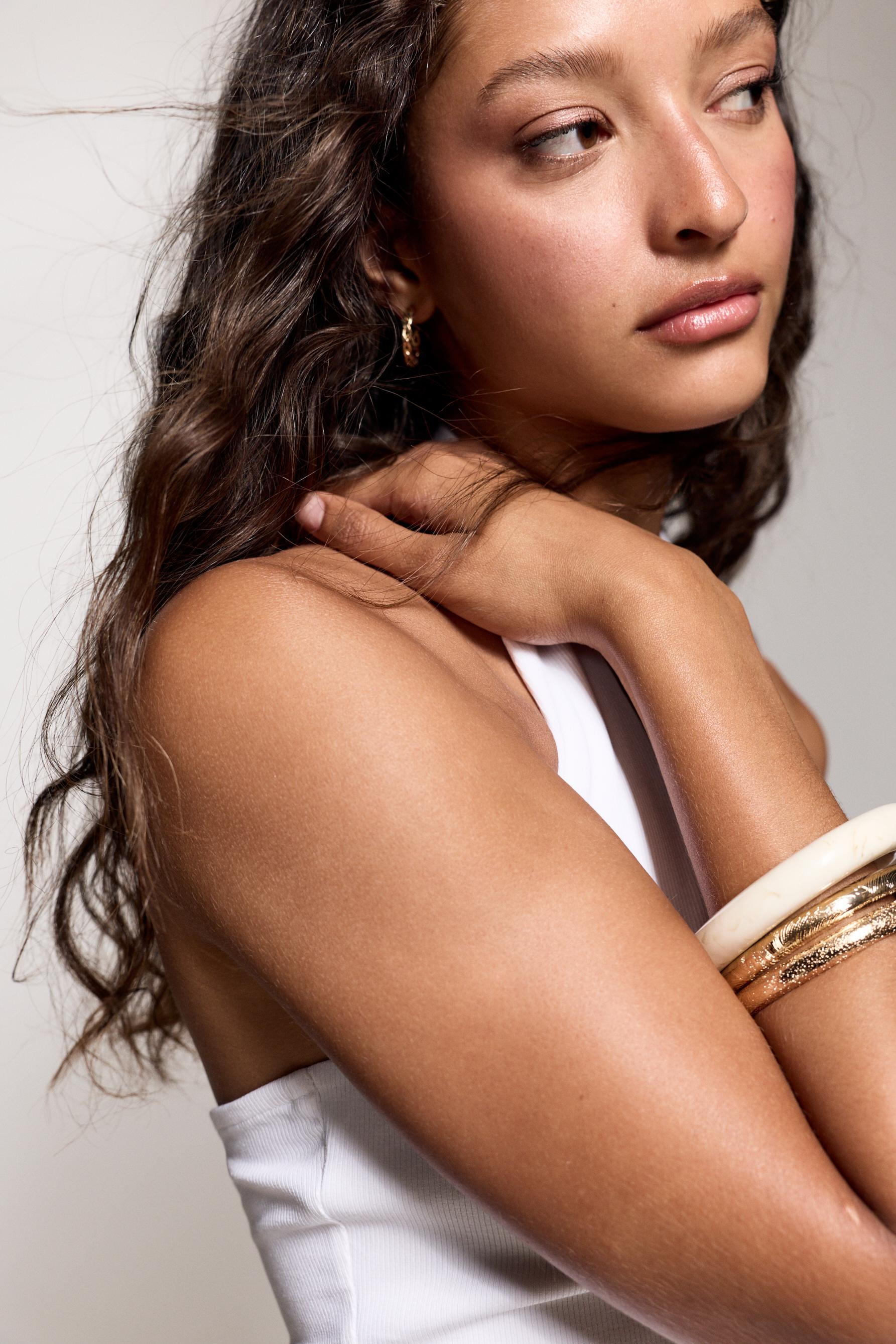 3-pack of assorted bracelets — WHITE