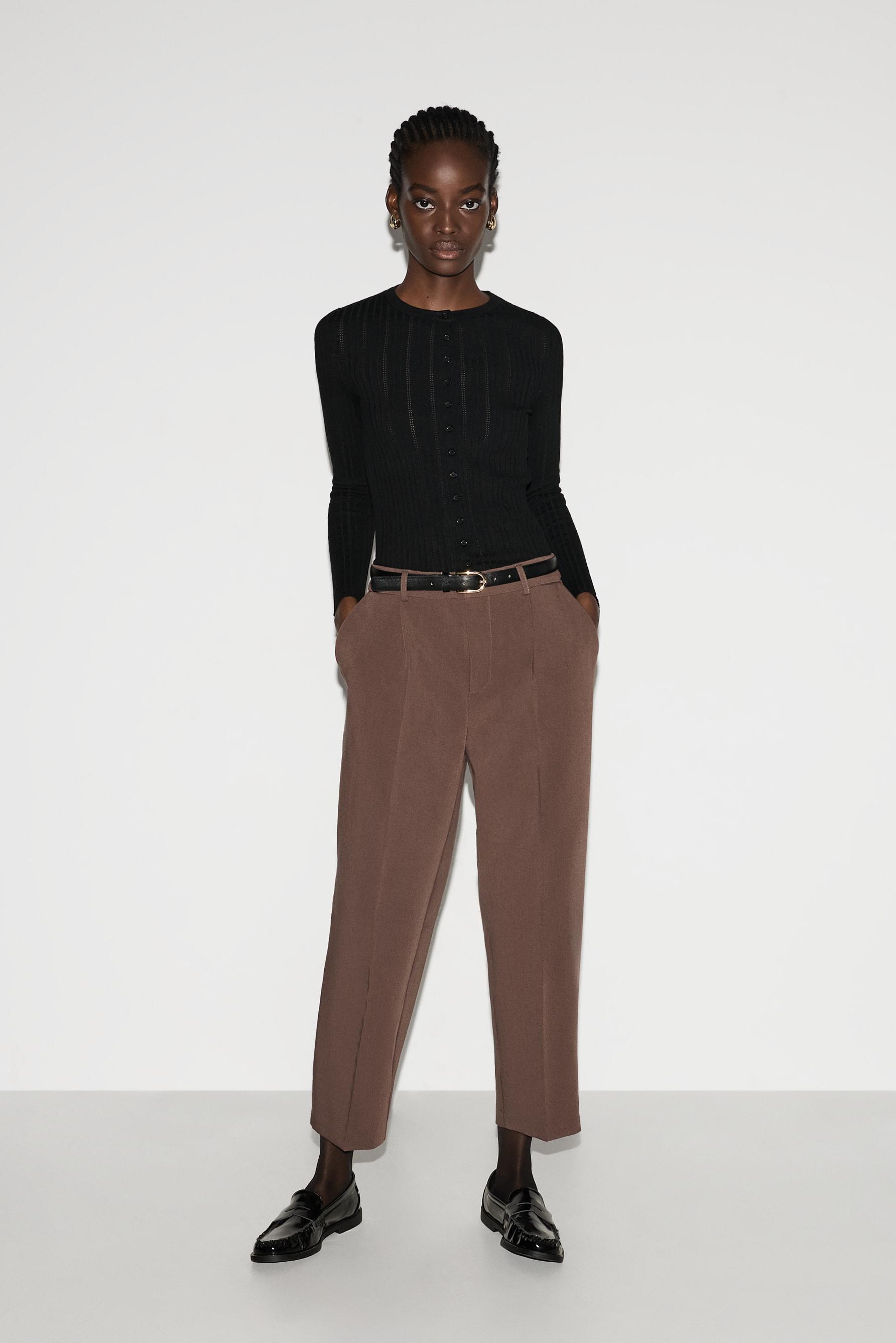 Pantalón carrot vestir