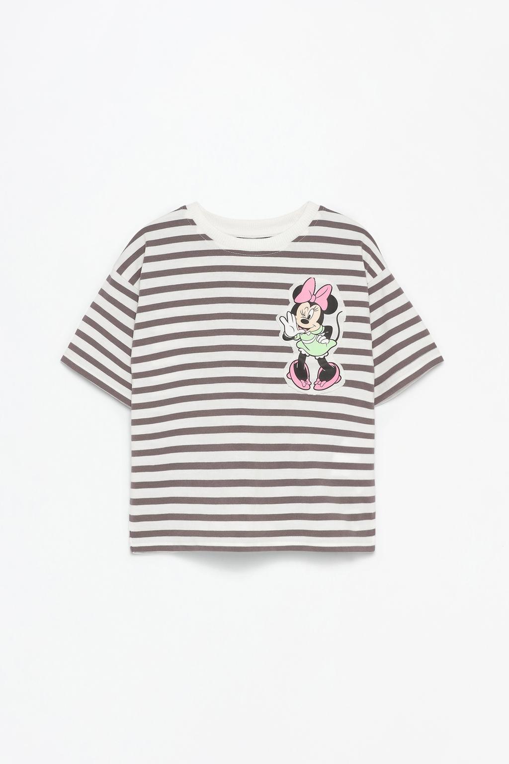 Striped Minnie Mouse ©Disney T-shirt