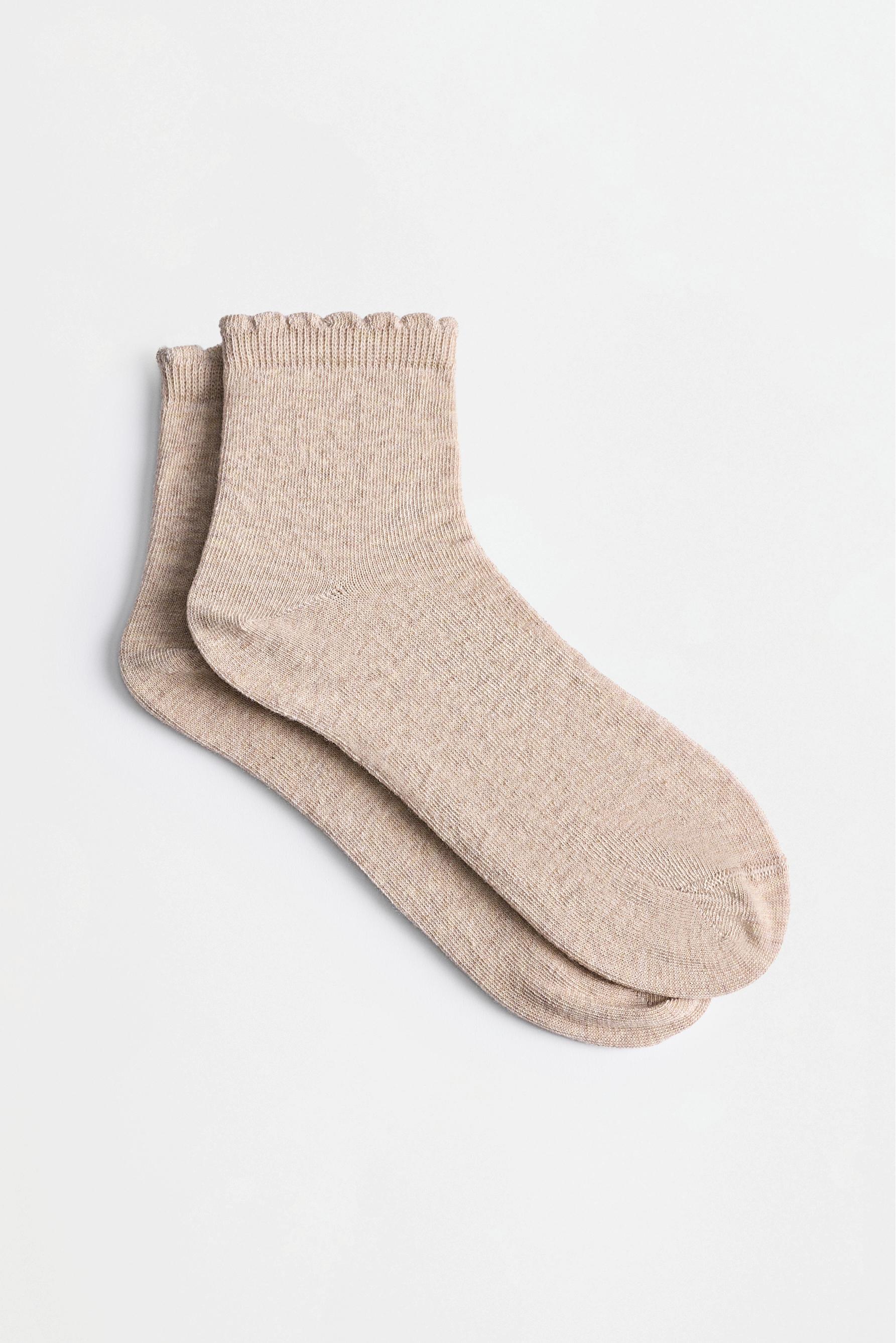 Ankle socks (7-pack) — SAND