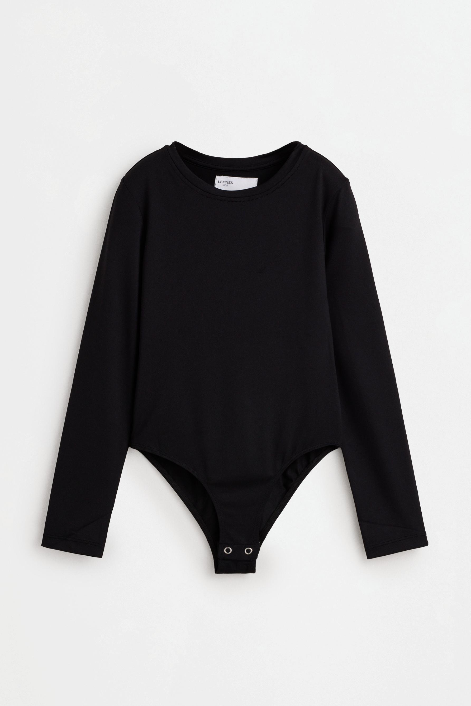 Polyamide bodysuit — BLACK
