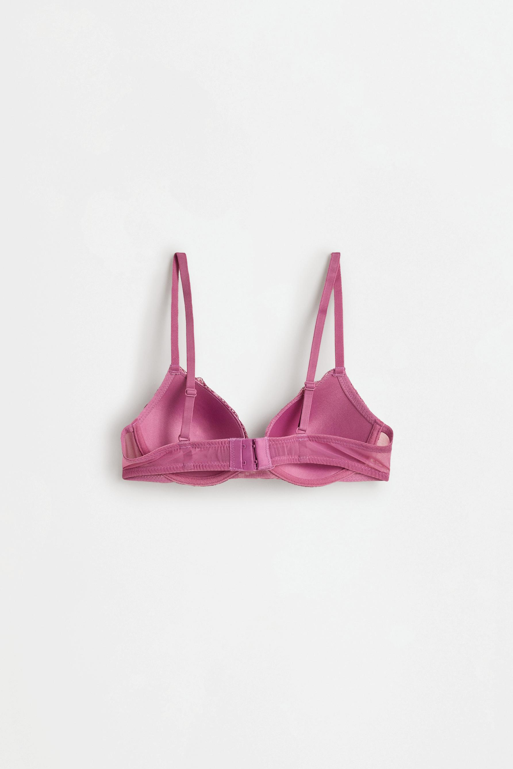 Classic lace bra — PINK