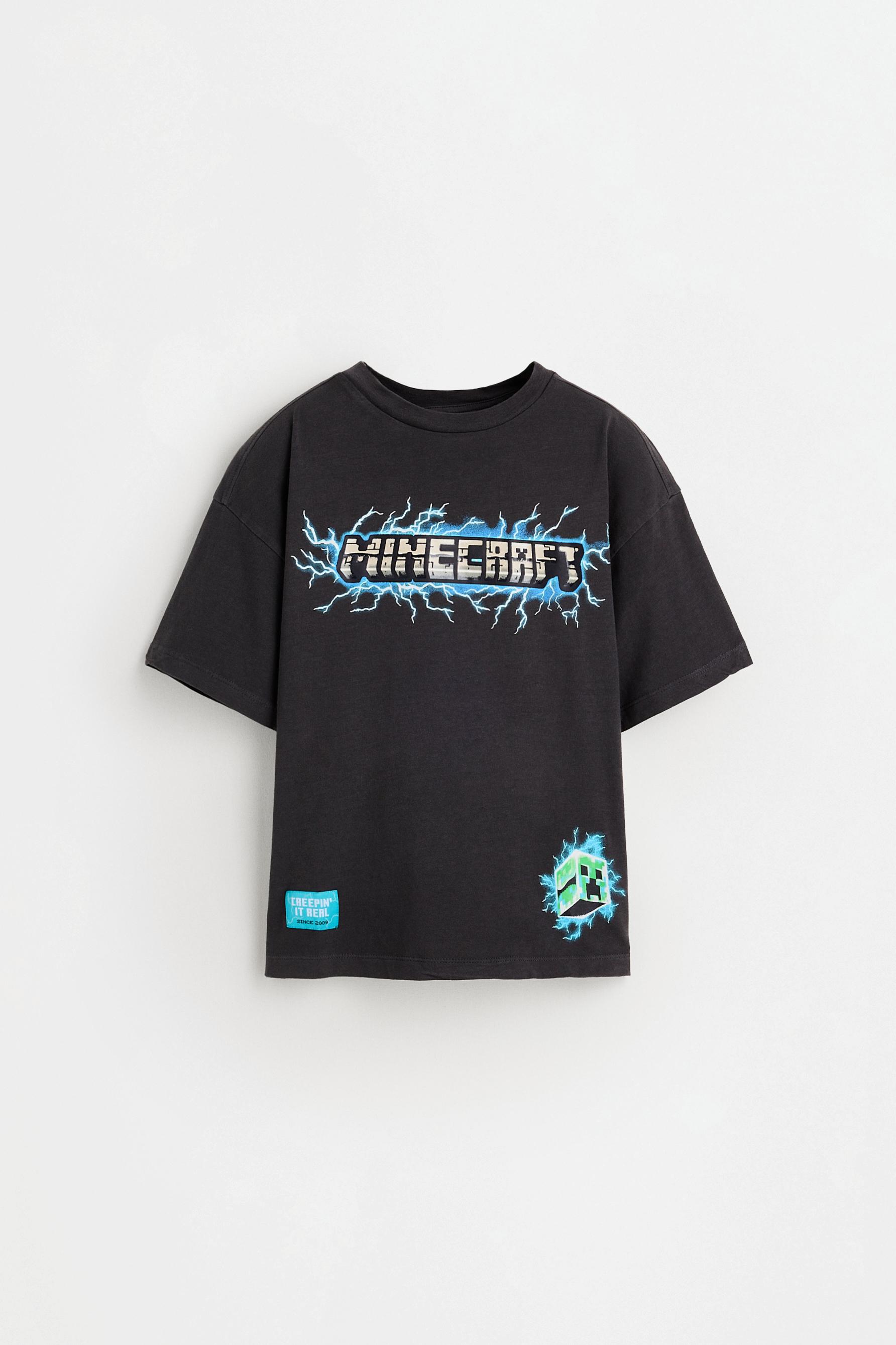Minecraft T-shirt — GREY