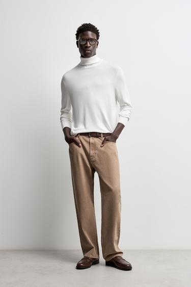 Turtleneck sweater — WHITE 2