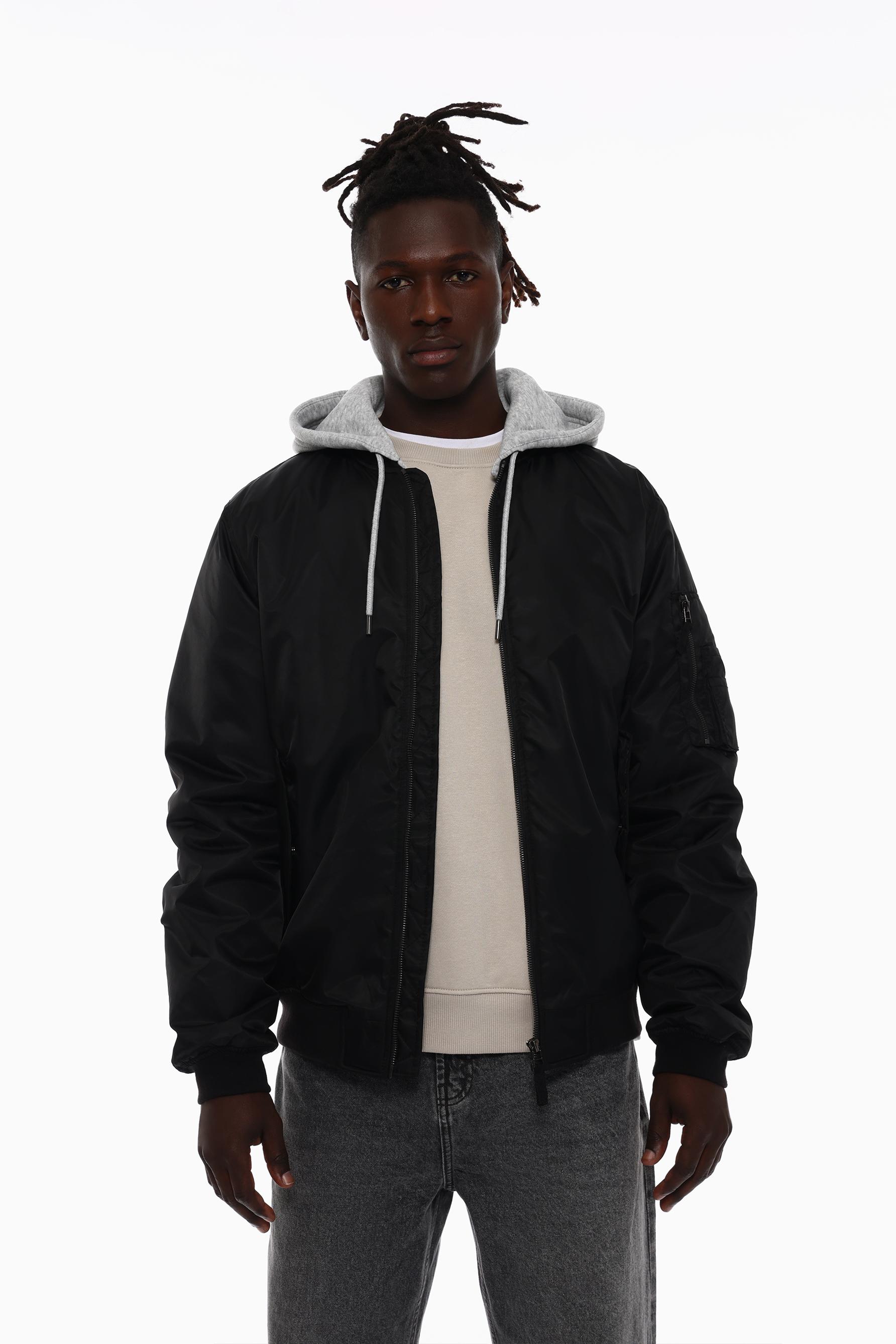 Chaqueta Cuero Hombre Lefties Cazadora Efecto Piel Bolsos Y