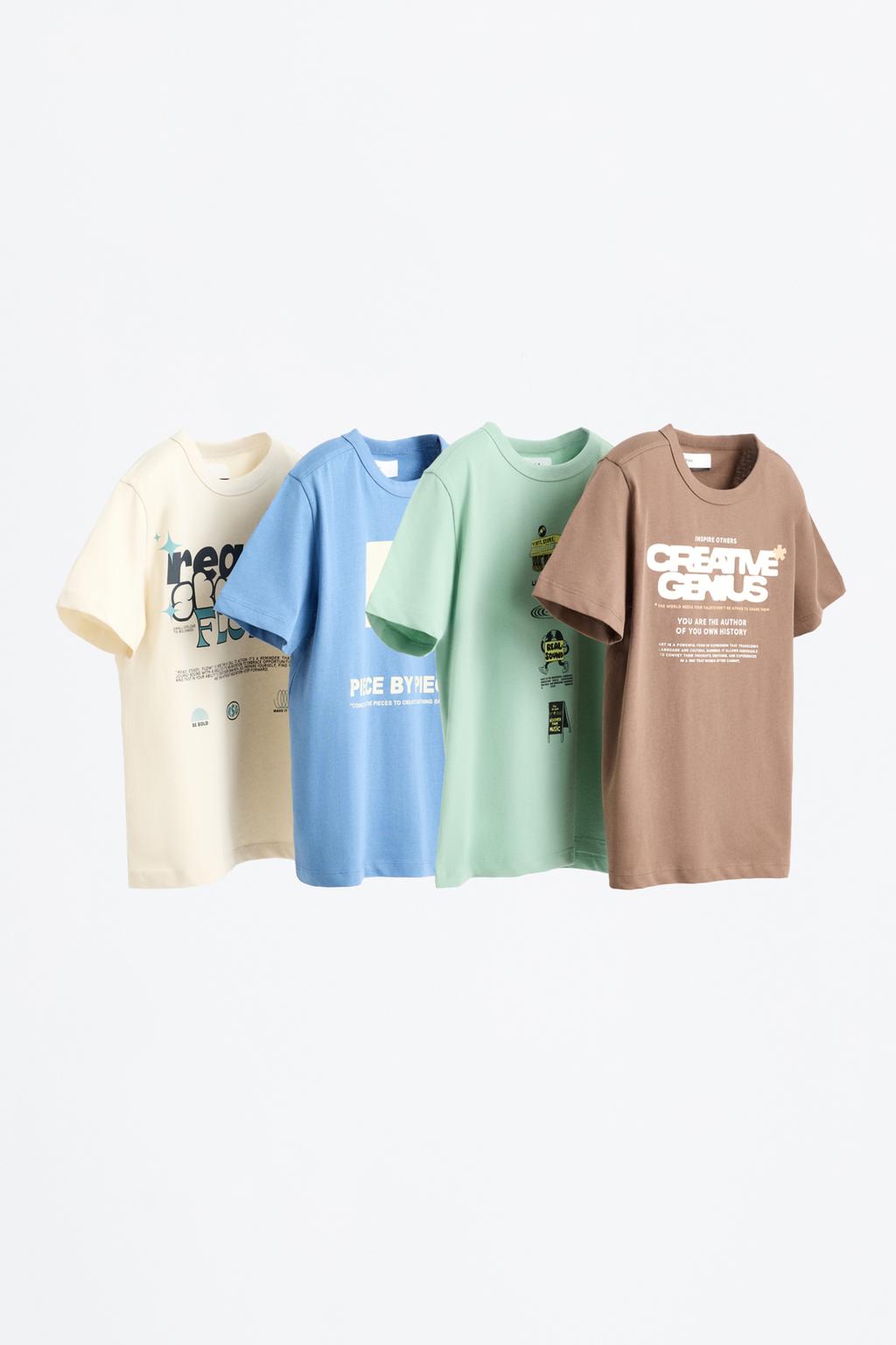Pack of 4 assorted T-shirts