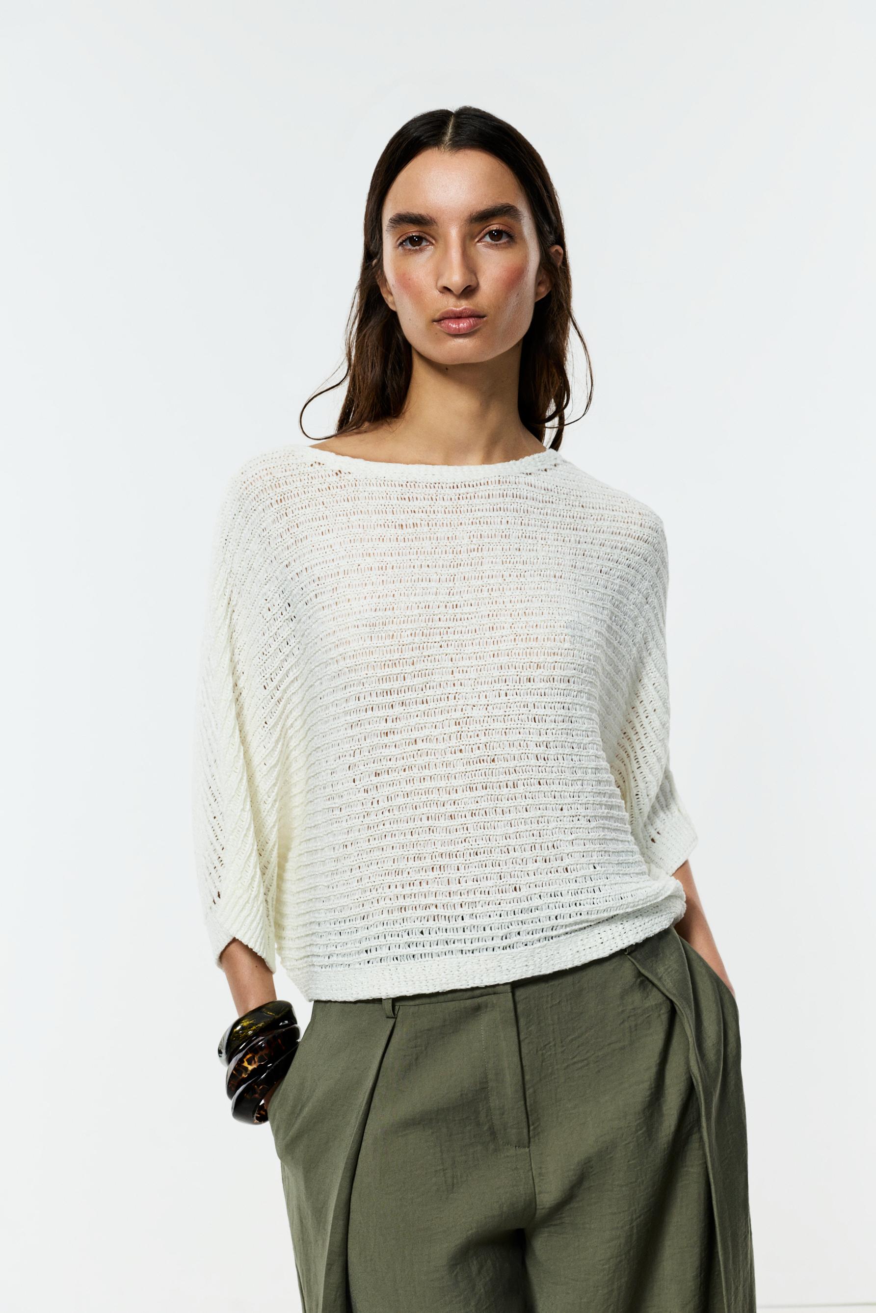 Oversize knit sweater — HIELO