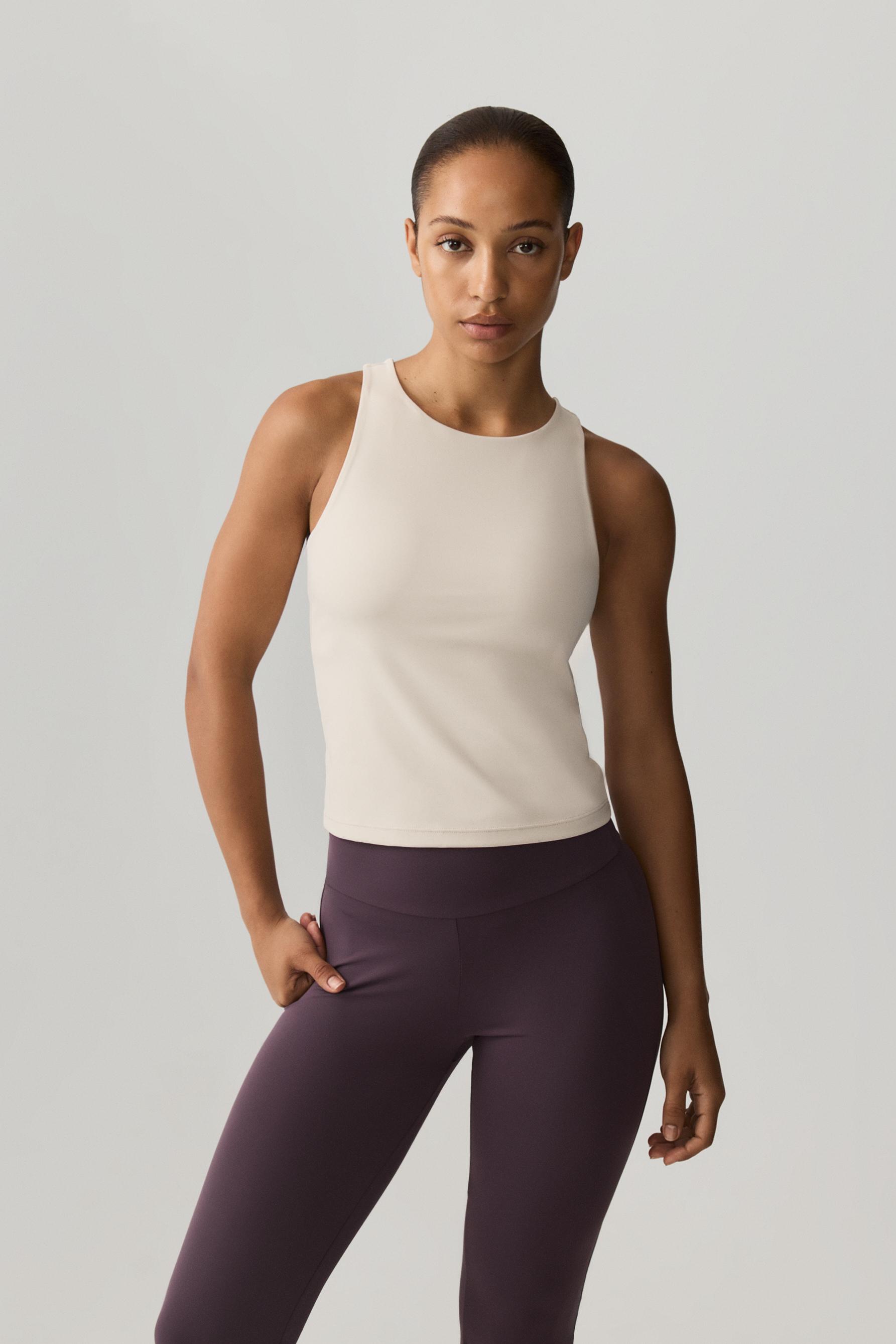 Camiseta deportiva con top interior