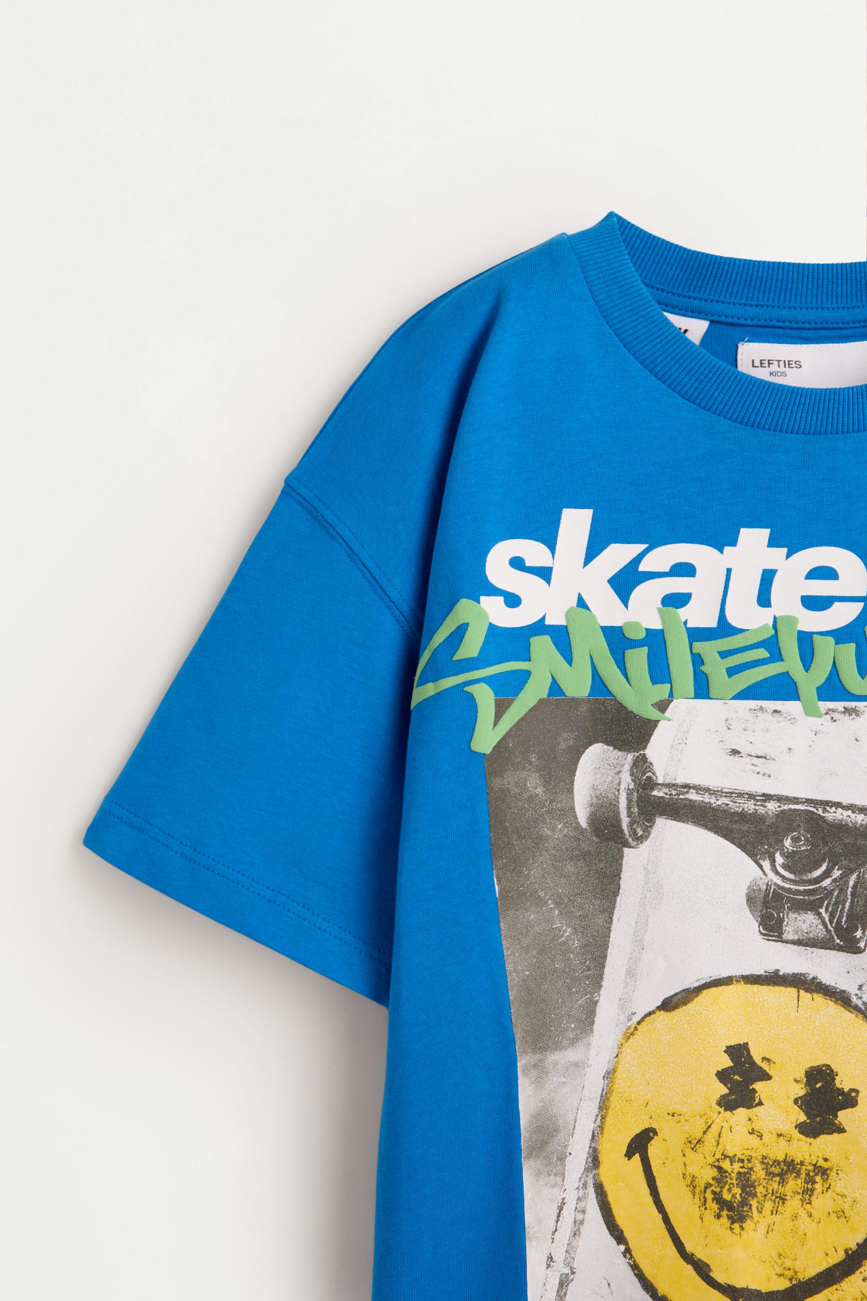 SmileyWorld™ T-shirt — FADED INDIGO