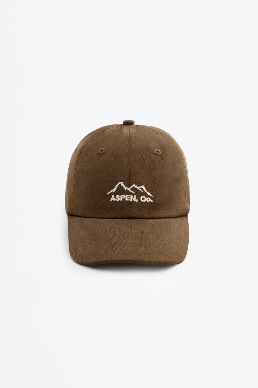 Embroidered cap
