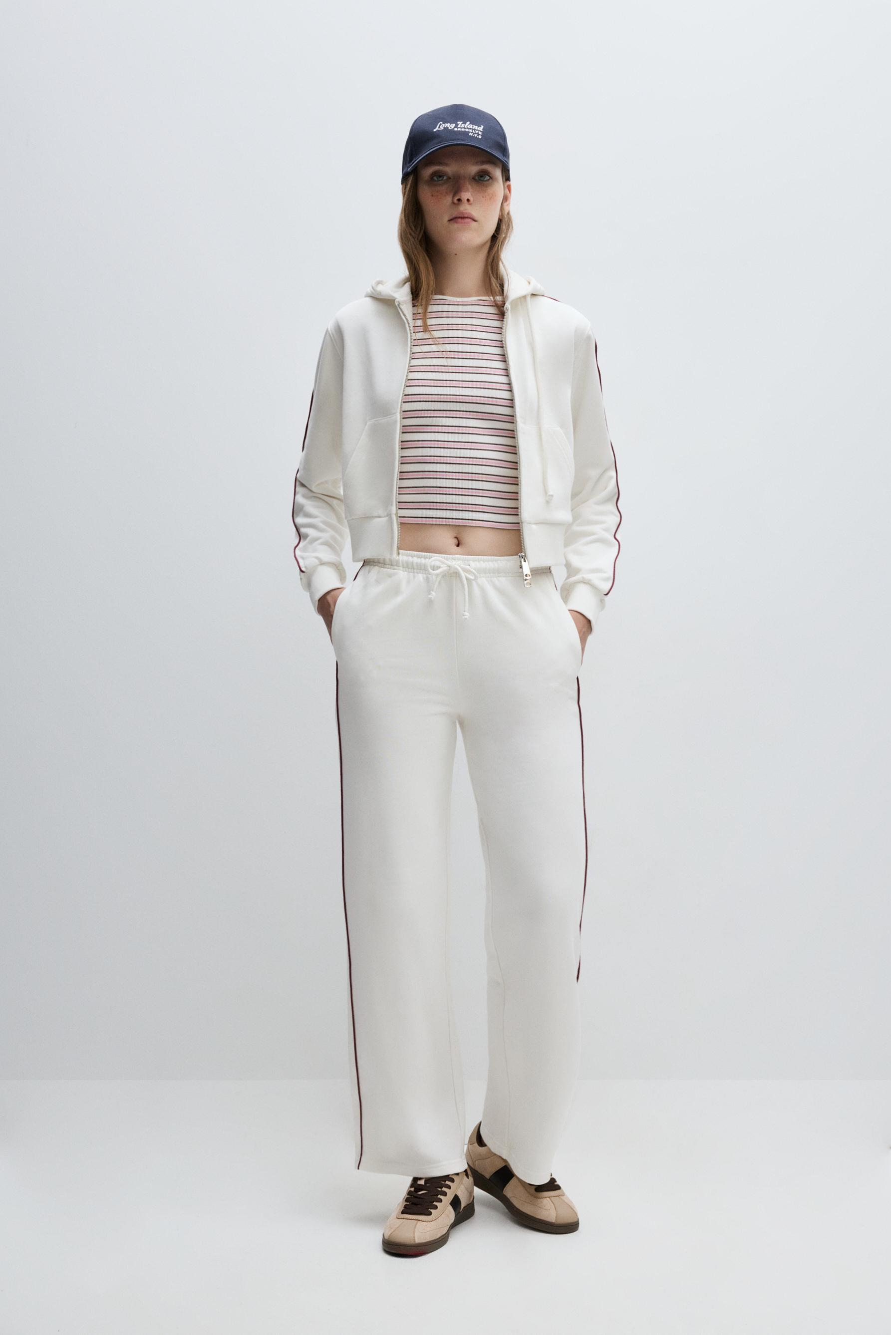 Pantalón chándal franjas