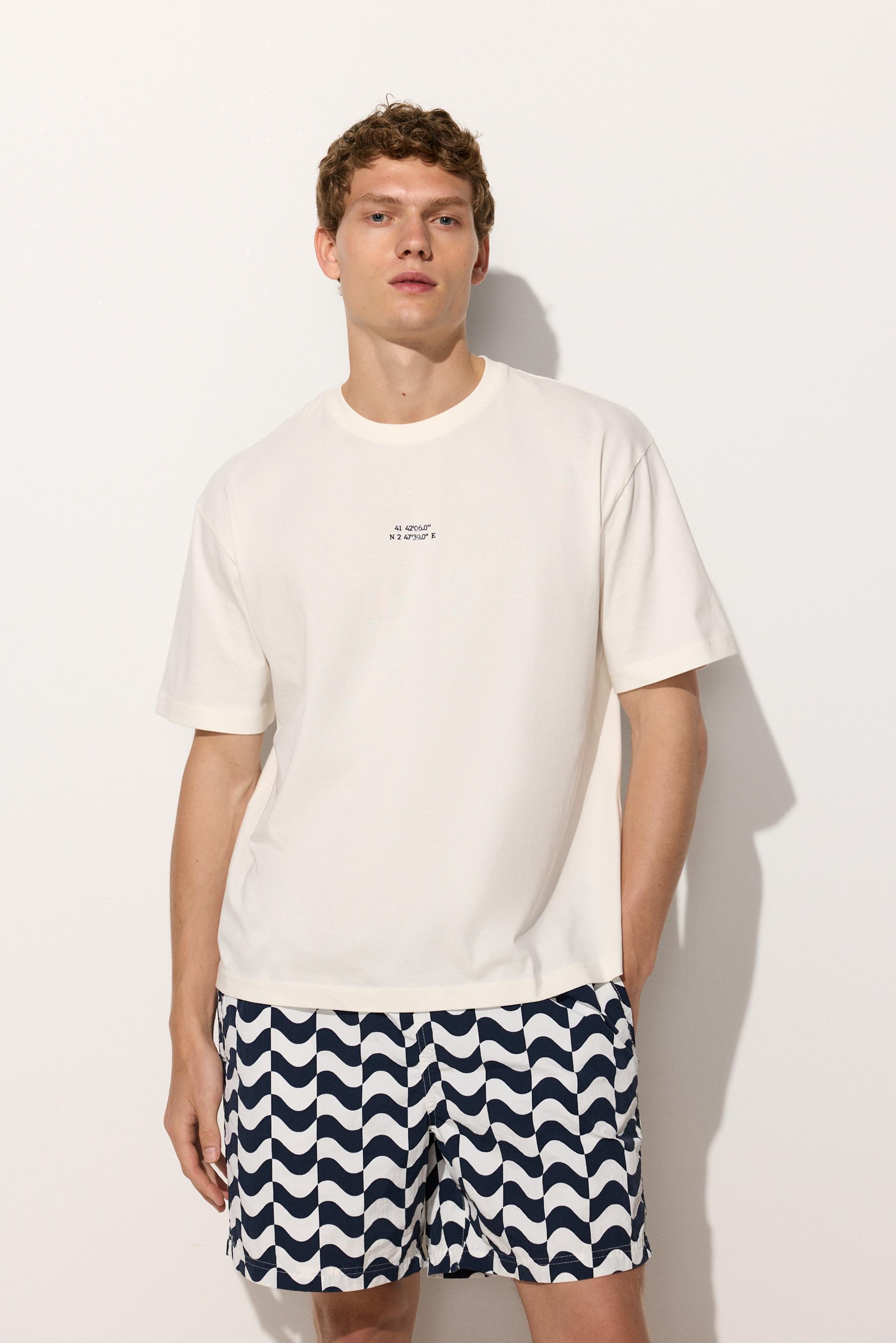 Printed T-shirt — OFF WHITE