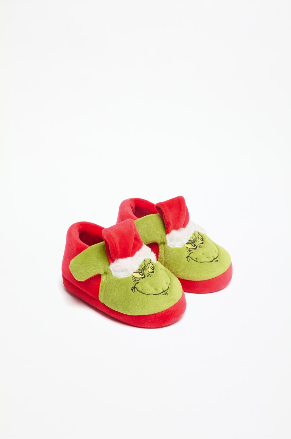 Baby | The Grinch TM & © 2024 DSE Christmas house slippers