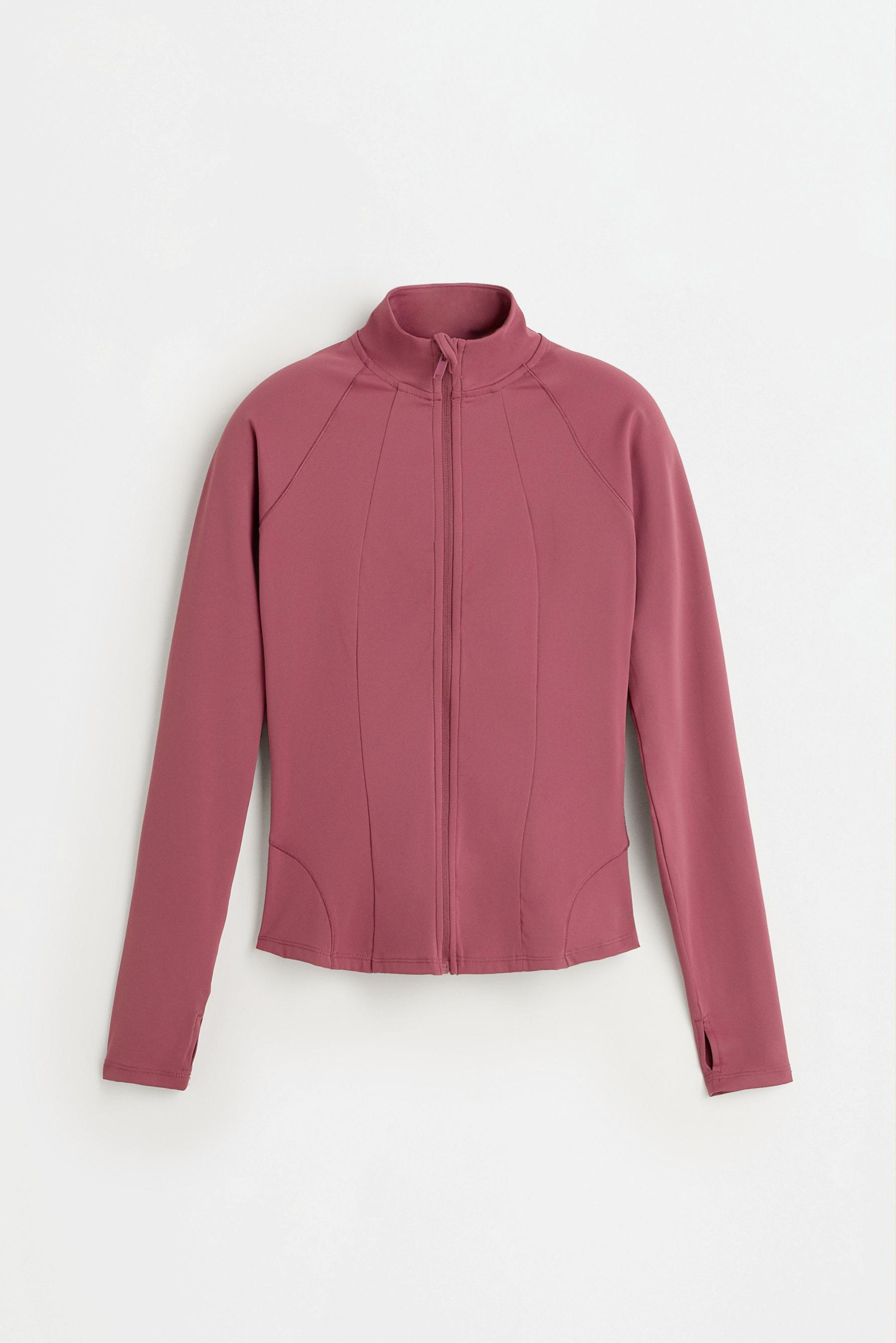 Basic sports jacket — DARK PINK