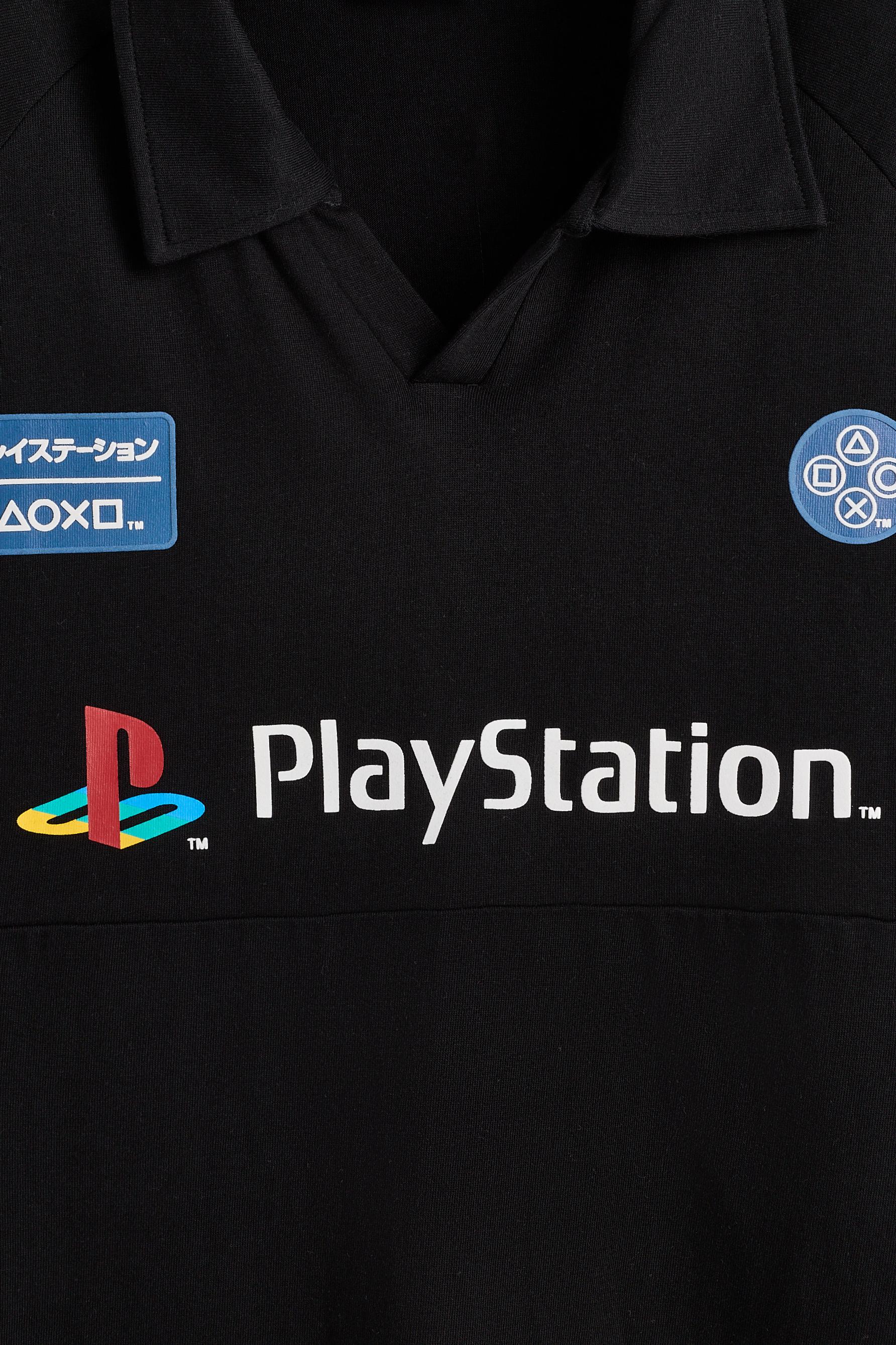 PlayStation Polo Shirt — BLACK