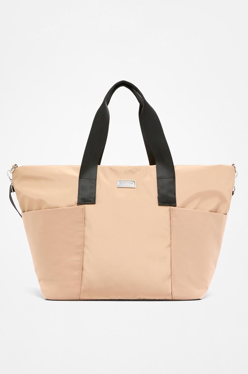 Stradivarius España Bolsos Acolchados Stradivarius Bolso Negro - Main Image