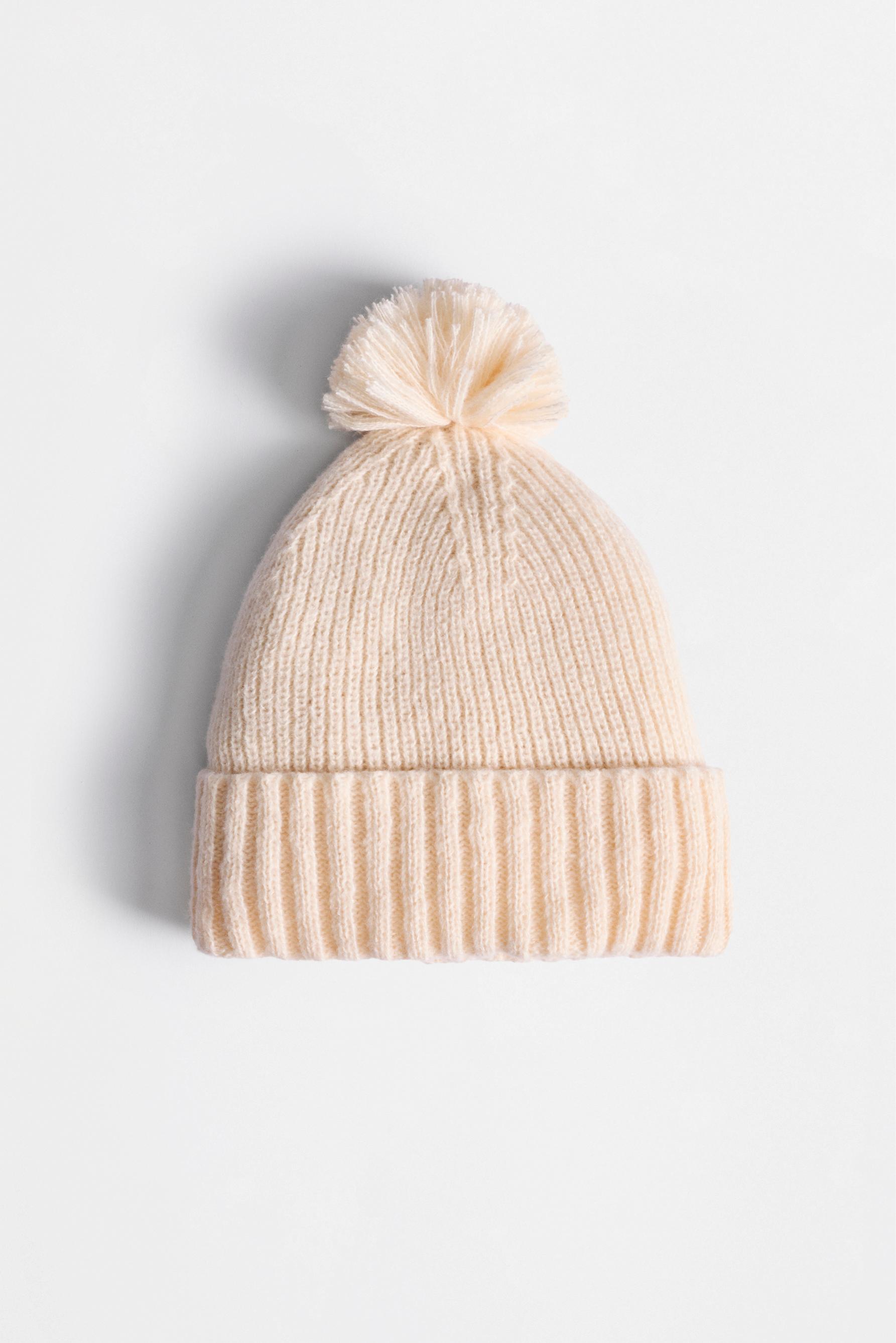Gorro pompón forro polar