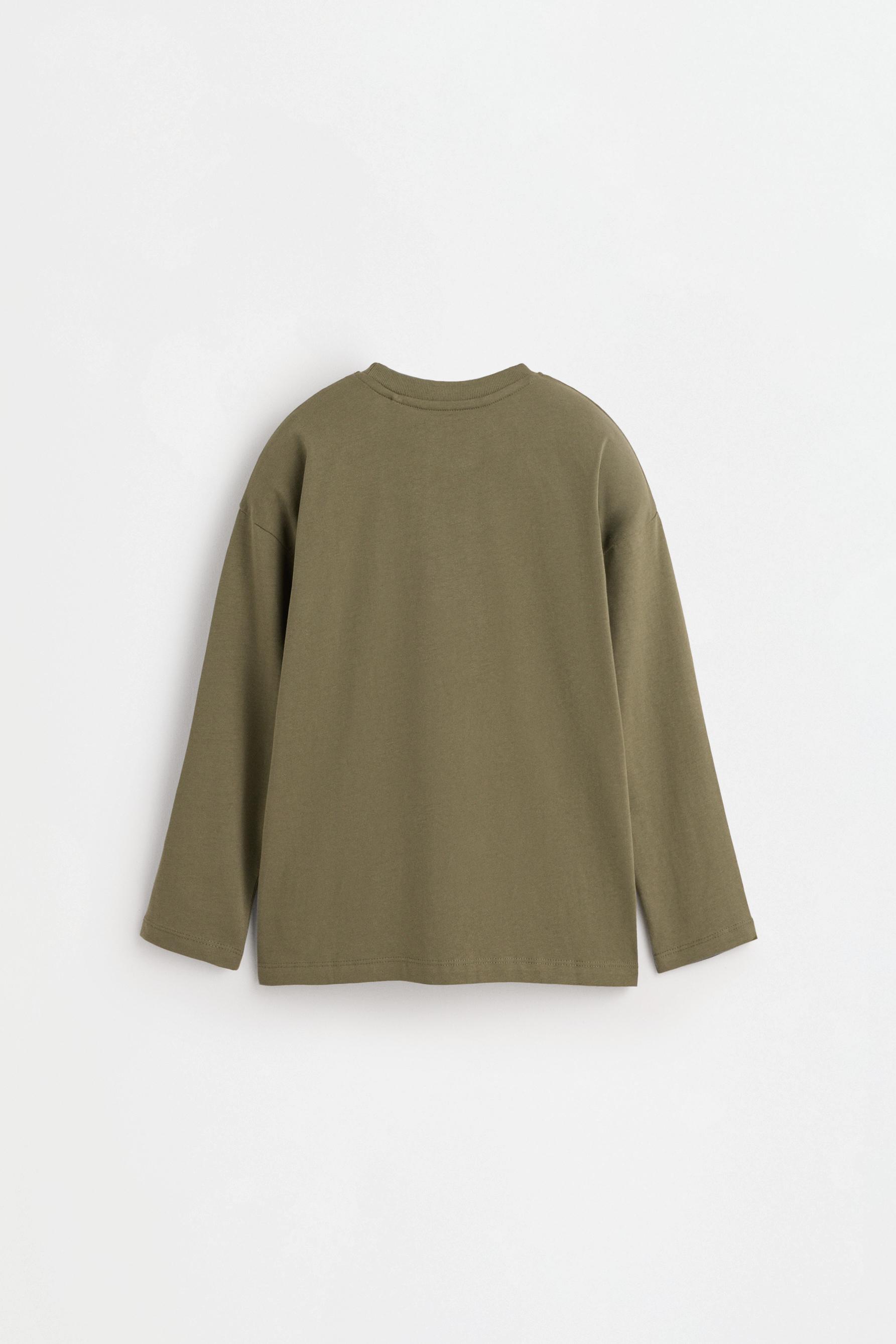 Printed T-shirt — KHAKI