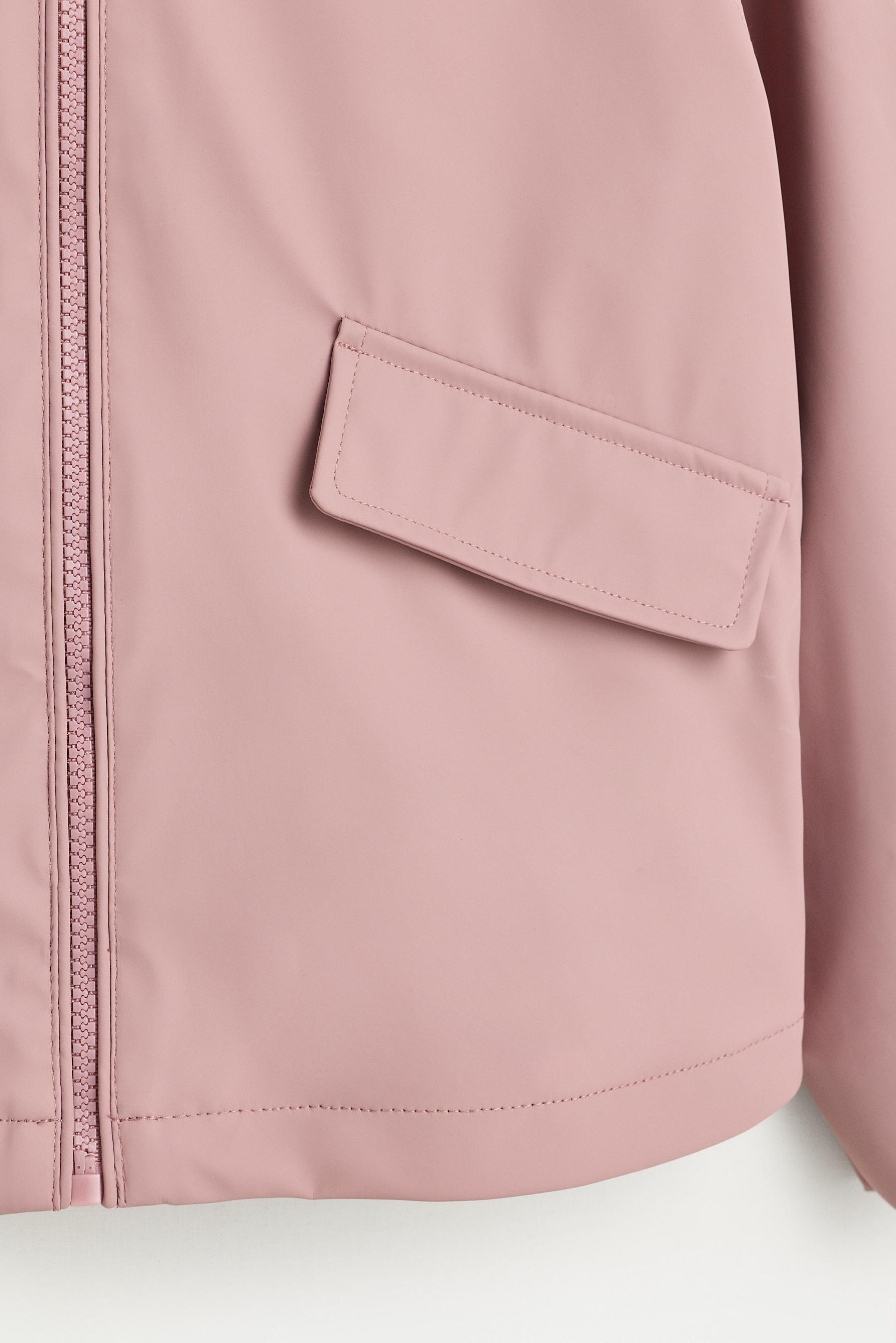 Lightweight rubberised parka — BEIGE