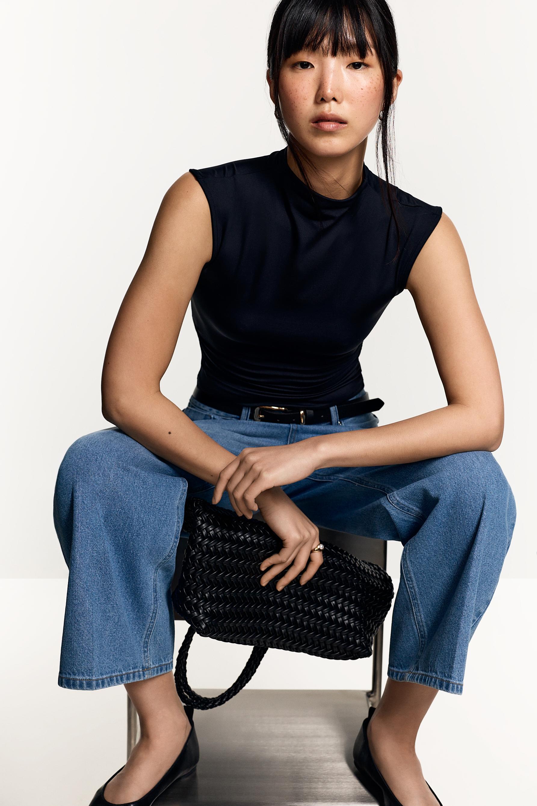 Culotte jeans — PALE BLUE